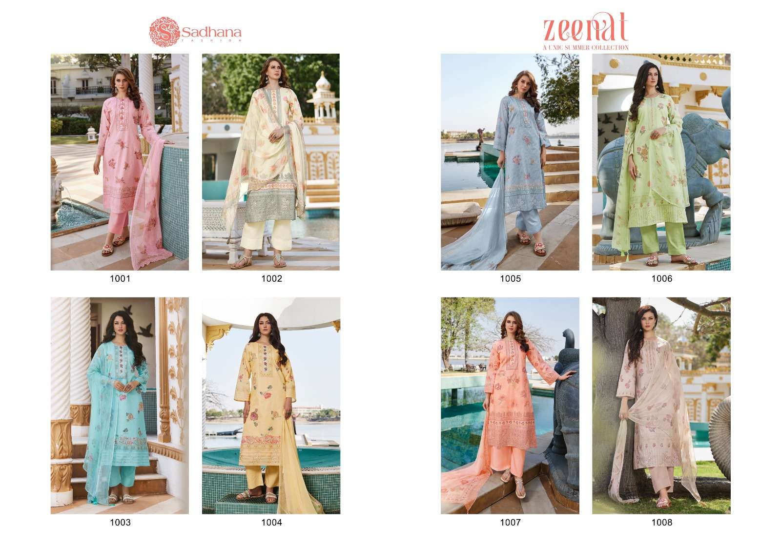 SADHANA FASHION ZEENAT  Salwar Kameez Wholesale catalog
