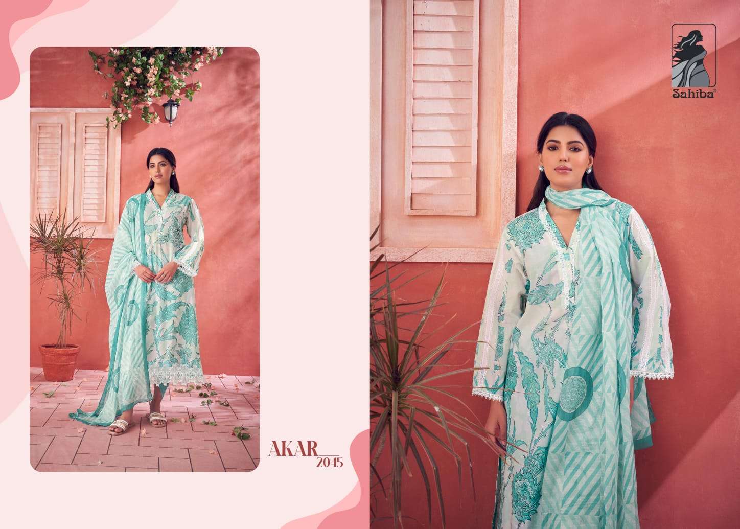 Sahiba AKAR Dress Material Wholesale catalog