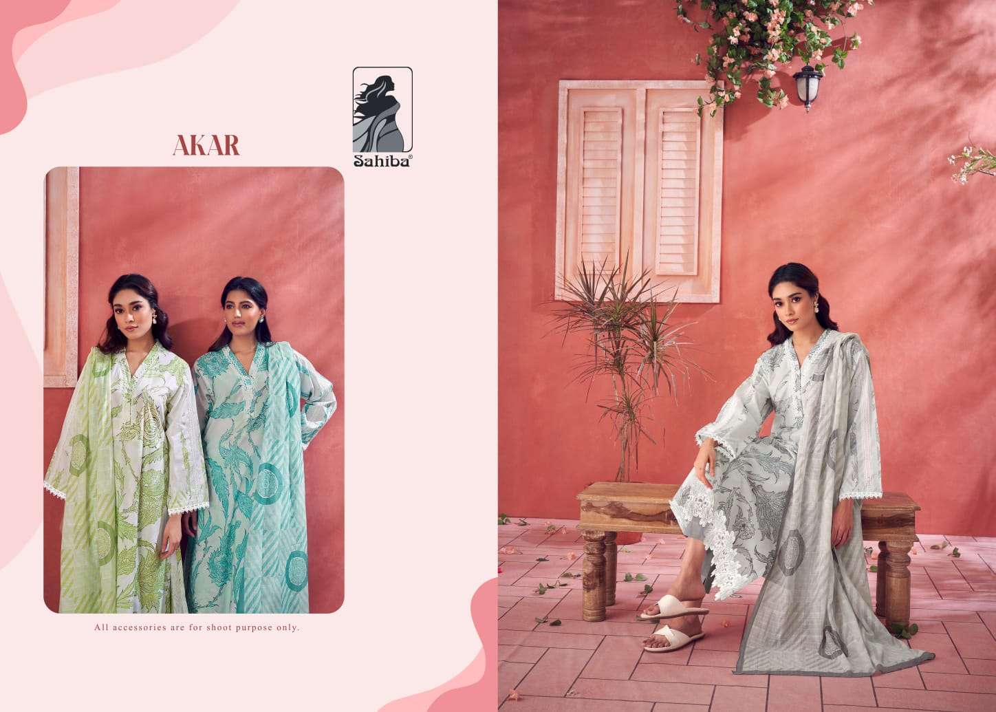 Sahiba AKAR Dress Material Wholesale catalog