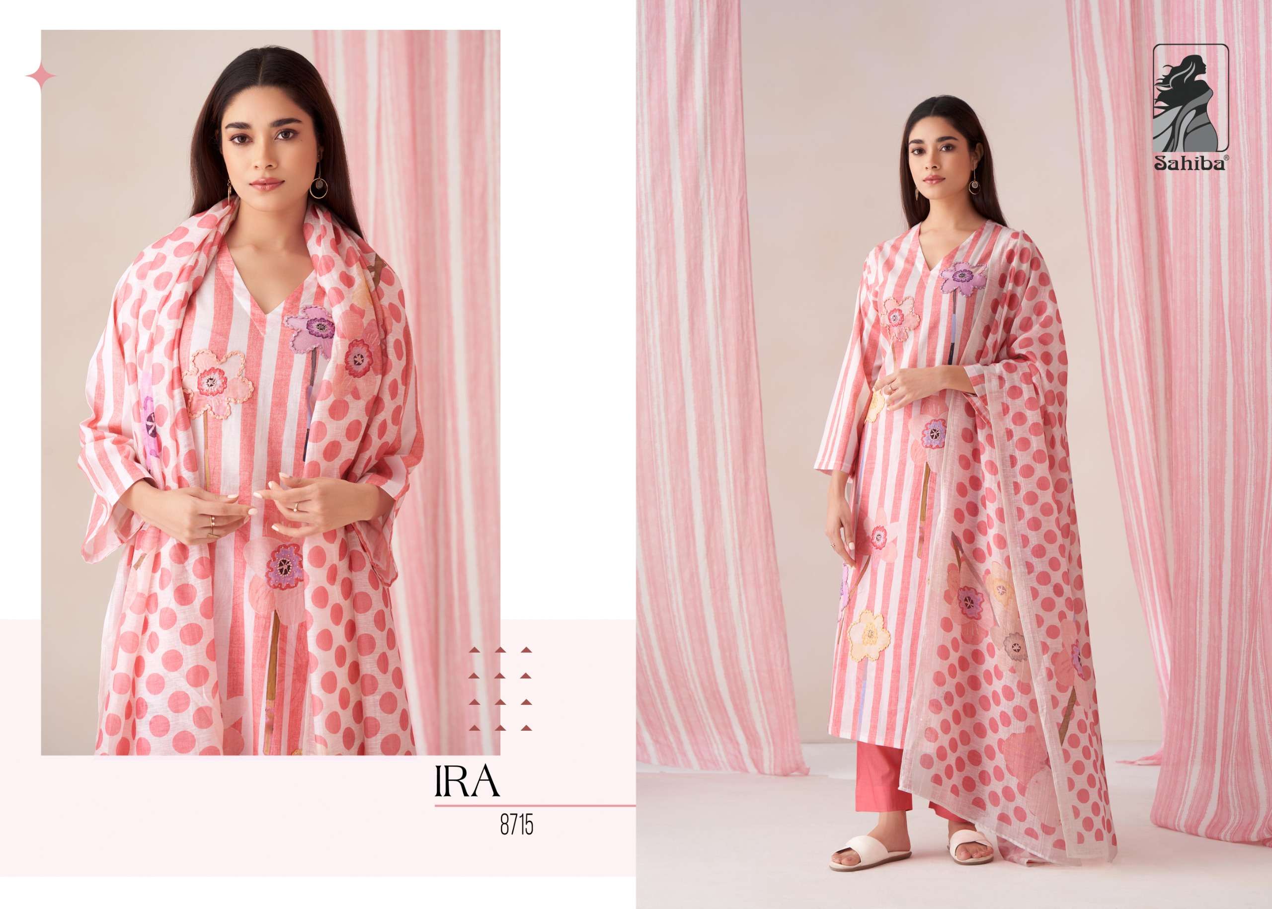 Sahiba IRA Dress Material Wholesale catalog