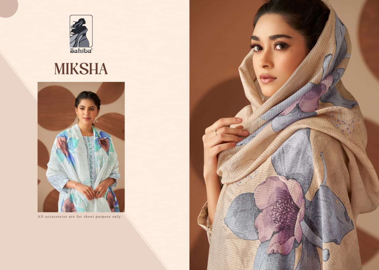 Sahiba MIKSHA Dress Material Wholesale catalog
