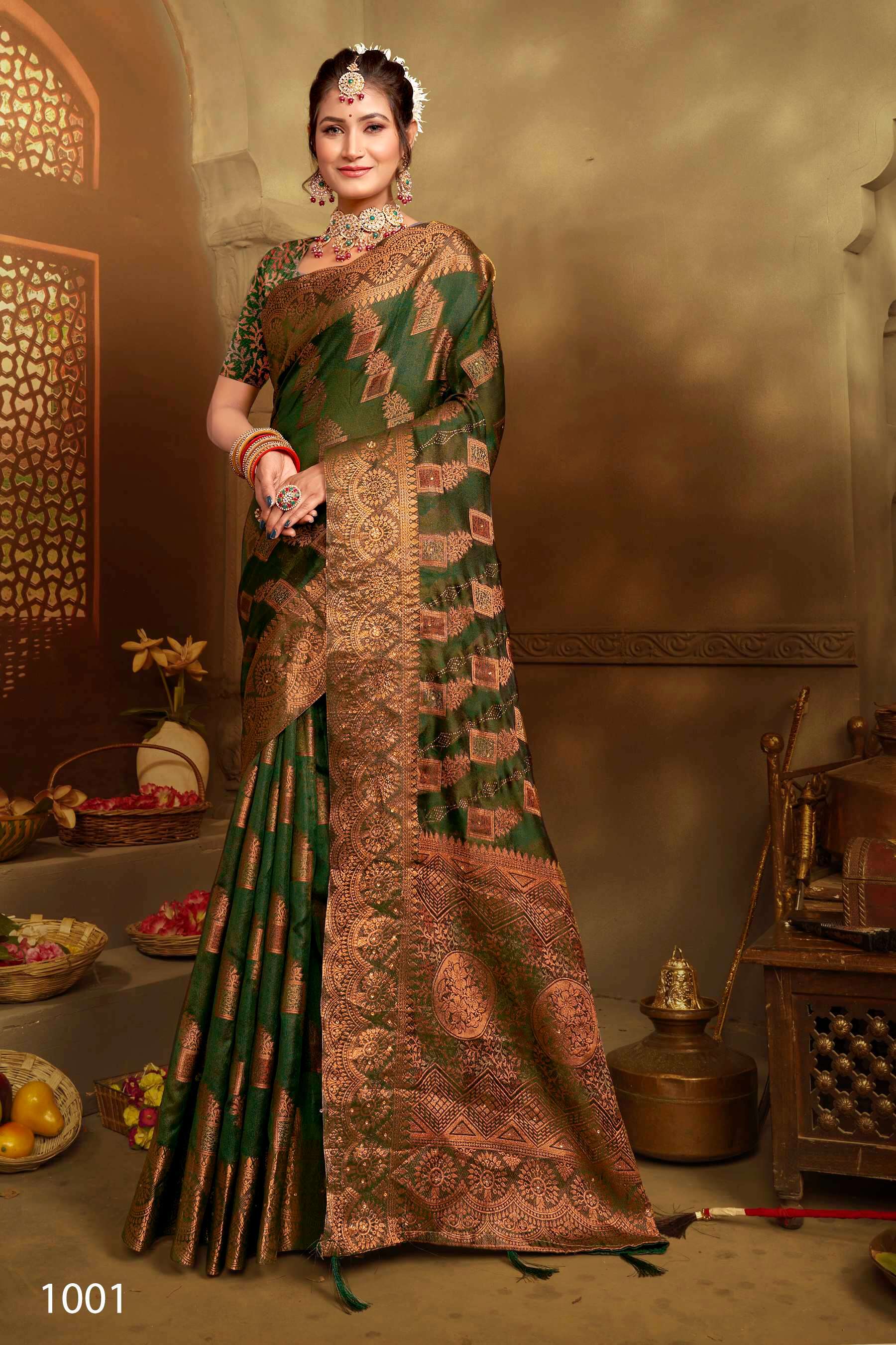 Saroj Gautami vol.2 Soft khadi organza saree Saree Wholesale catalog    