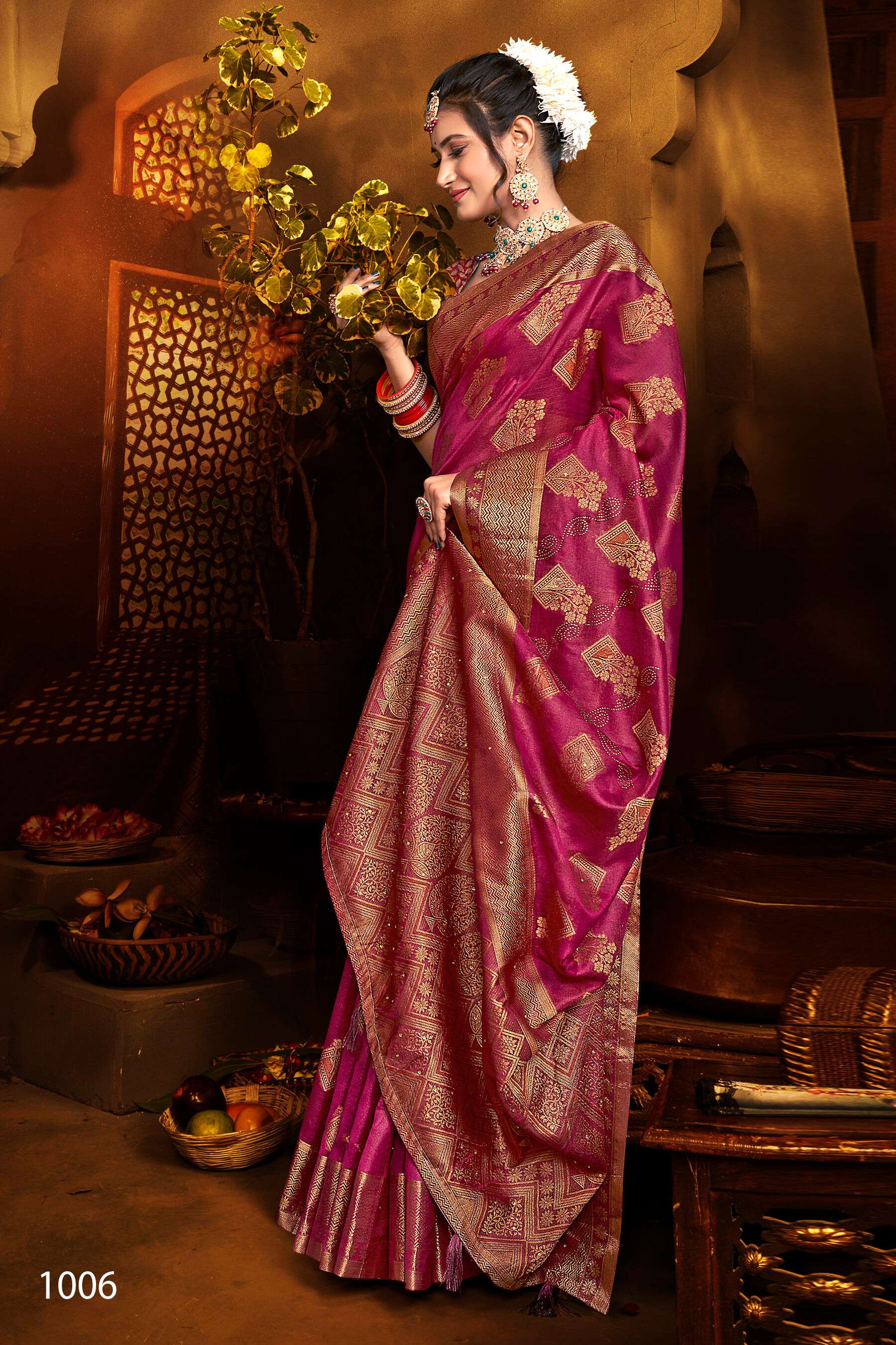 Saroj Gautami vol.4 Soft khadi organza saree Saree Wholesale catalog    