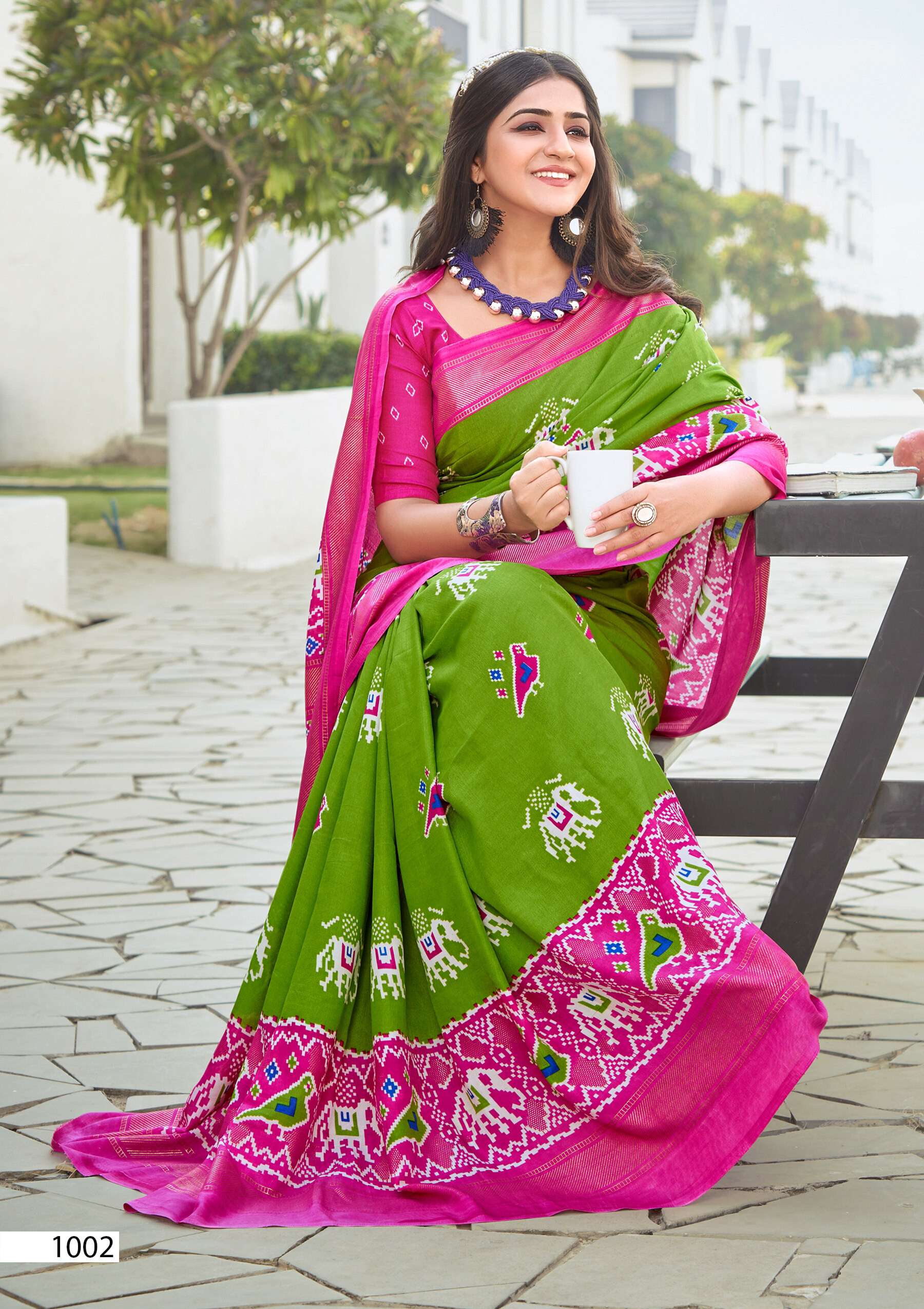 Saroj Ikkaya Vol.2 Soft cotton silk saree Saree Wholesale catalog    