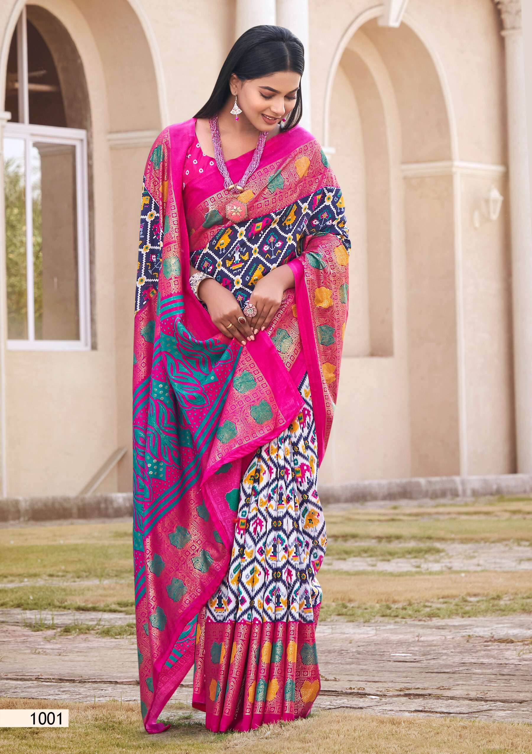Saroj Ikkaya Vol.5 Soft cotton silk saree Saree Wholesale catalog    