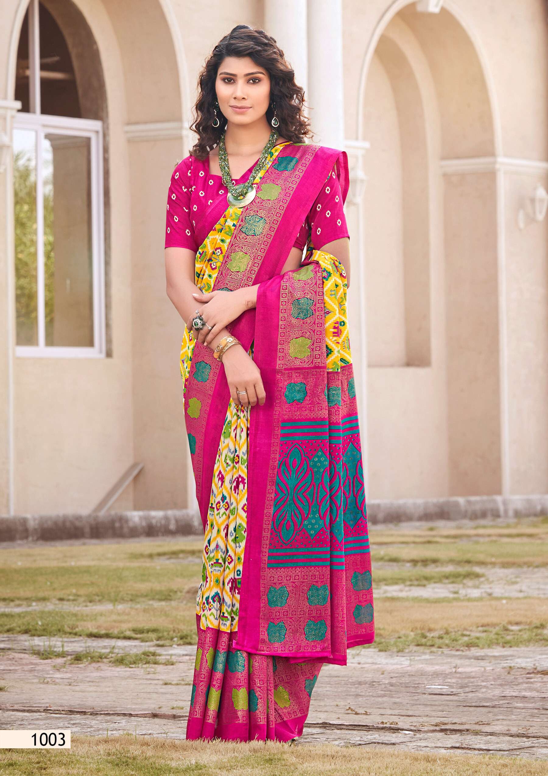 Saroj Ikkaya Vol.5 Soft cotton silk saree Saree Wholesale catalog    