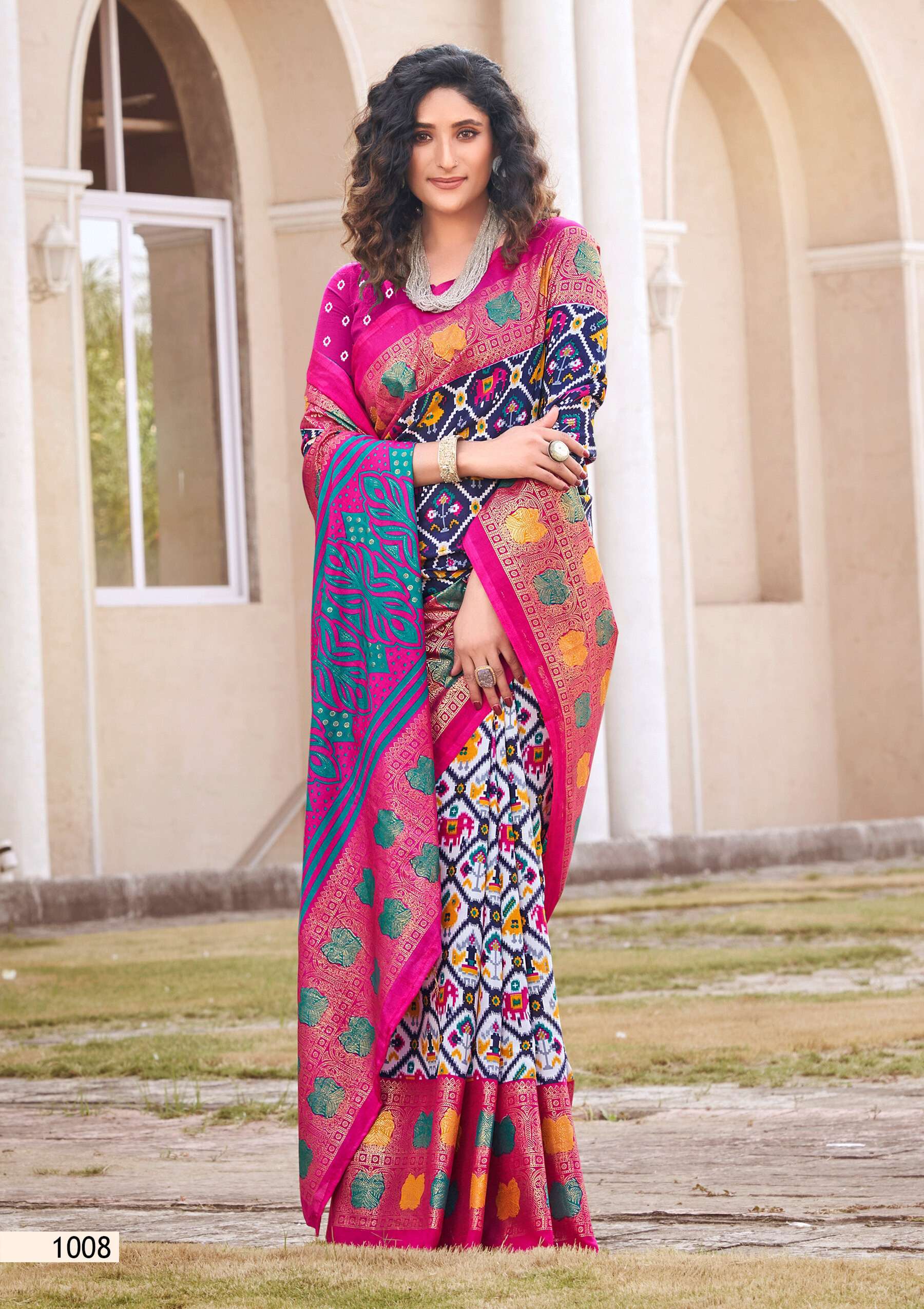 Saroj Ikkaya Vol.5 Soft cotton silk saree Saree Wholesale catalog    