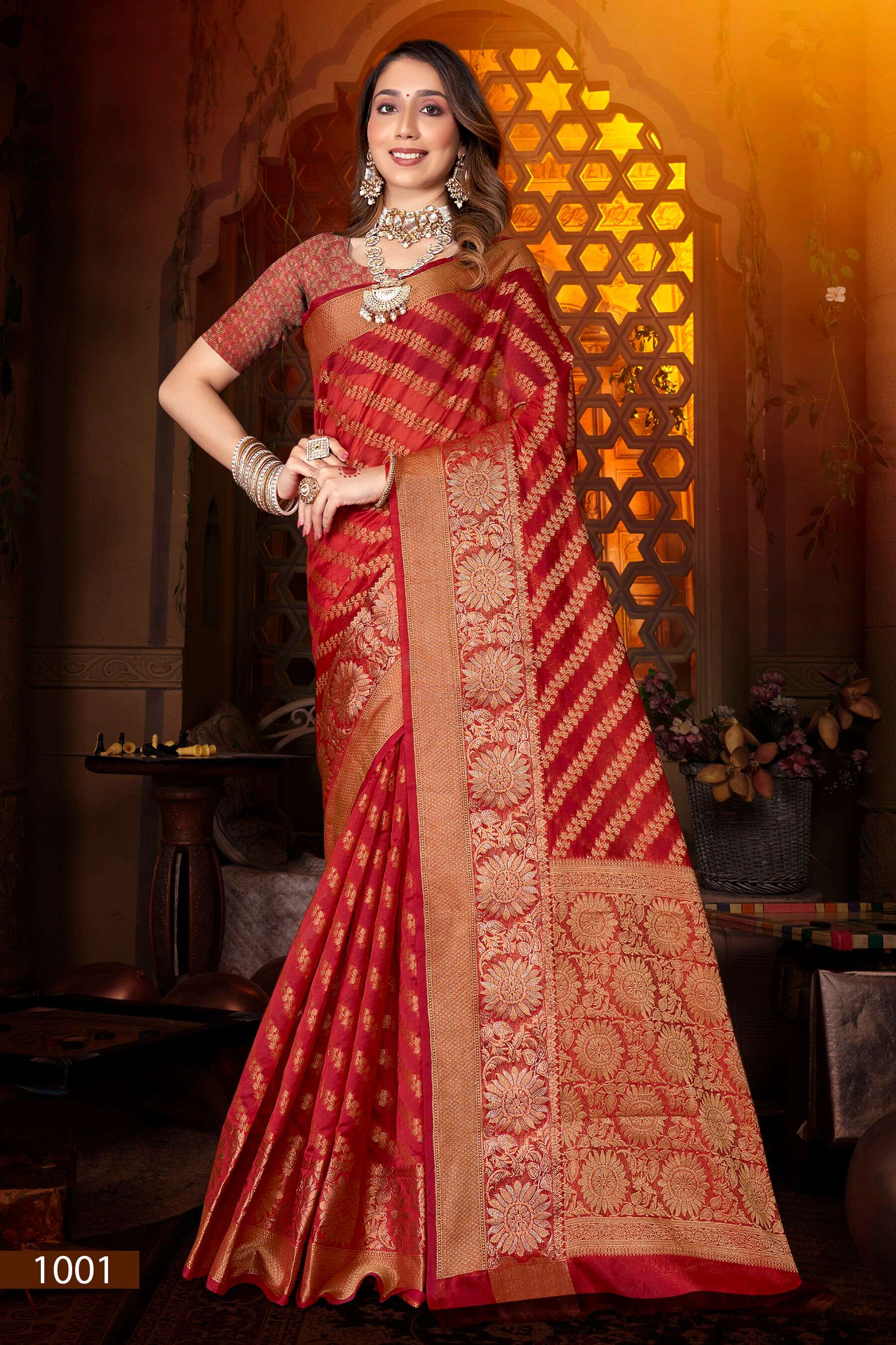 Saroj Madhubala Vol.3 Soft organza Wholesale catalog    