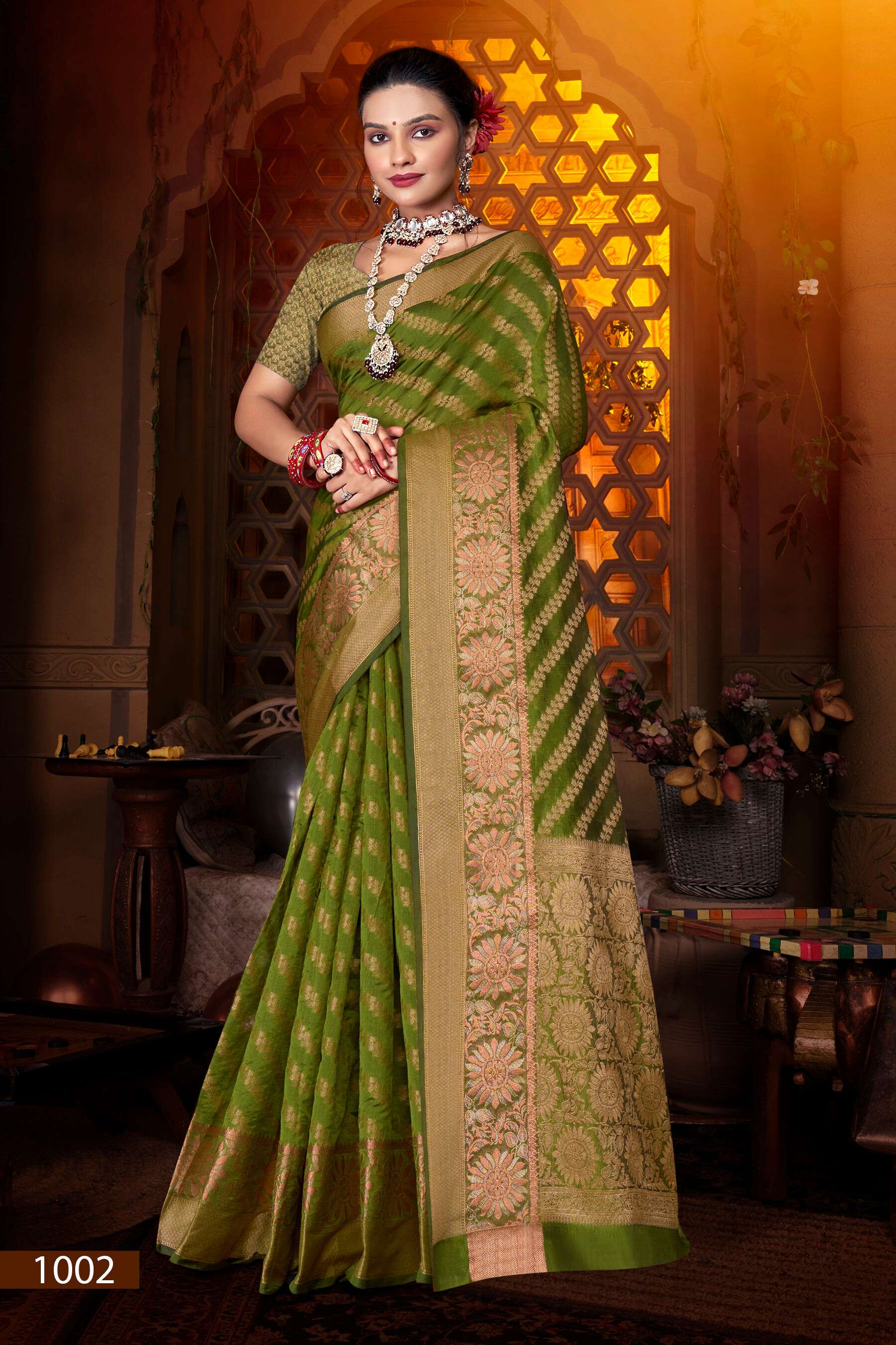 Saroj Madhubala Vol.3 Soft organza Wholesale catalog    