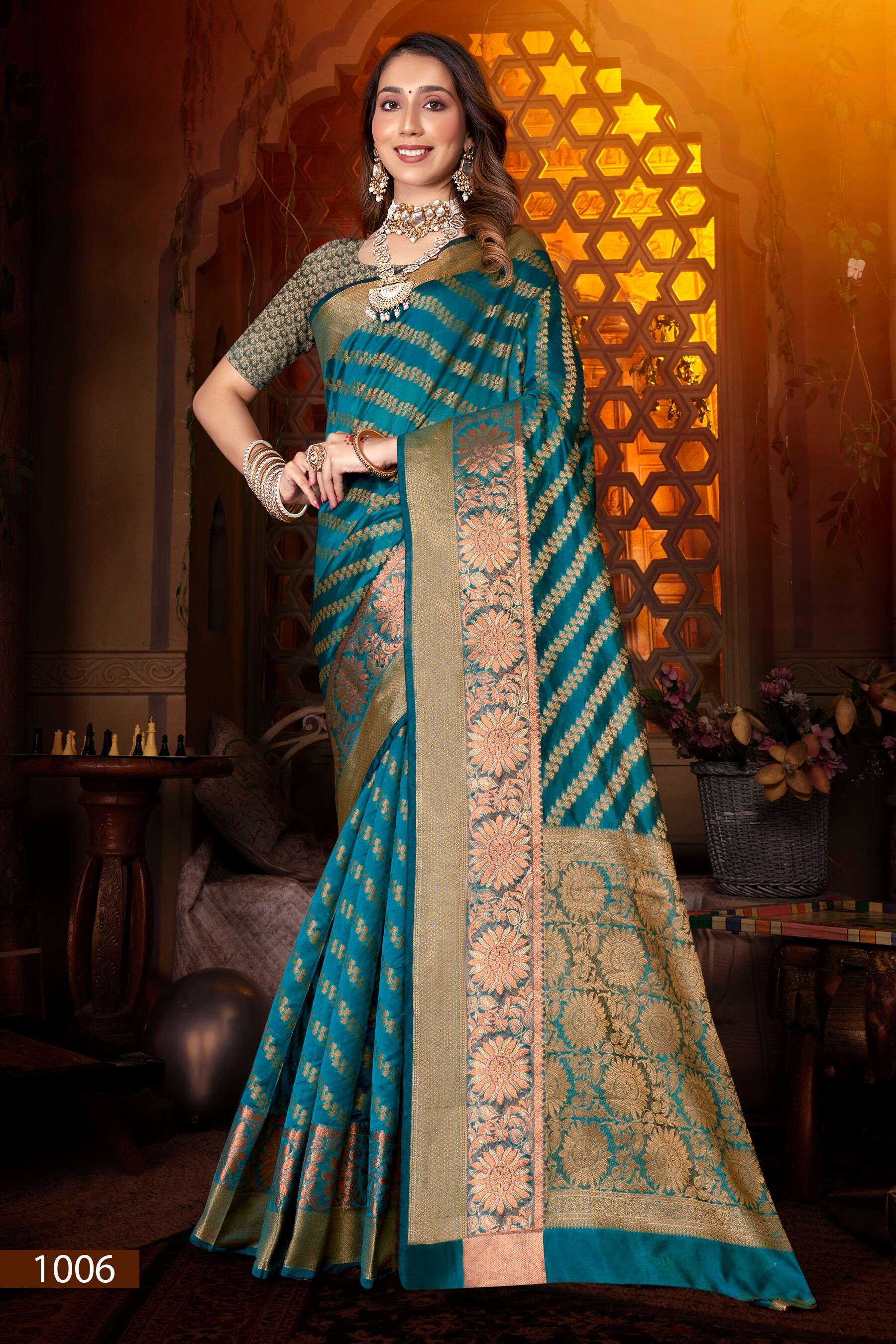 Saroj Madhubala Vol.3 Soft organza Wholesale catalog    