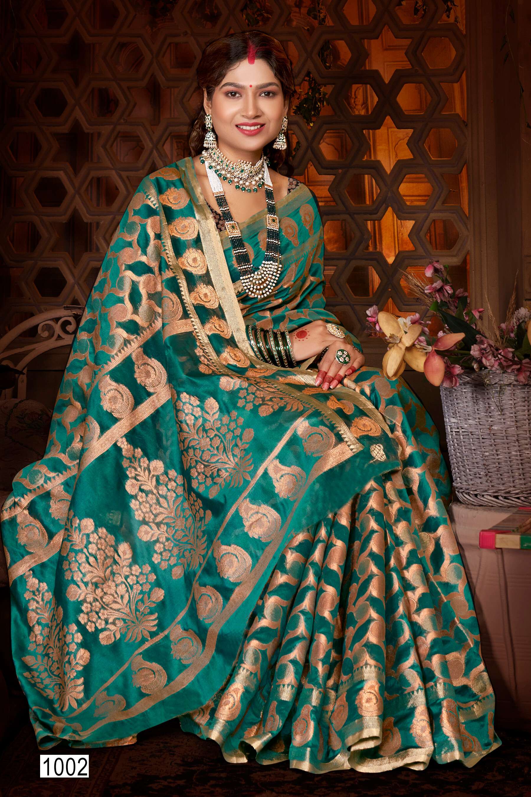 Saroj Madhubala Vol.6 Soft organza Wholesale catalog    