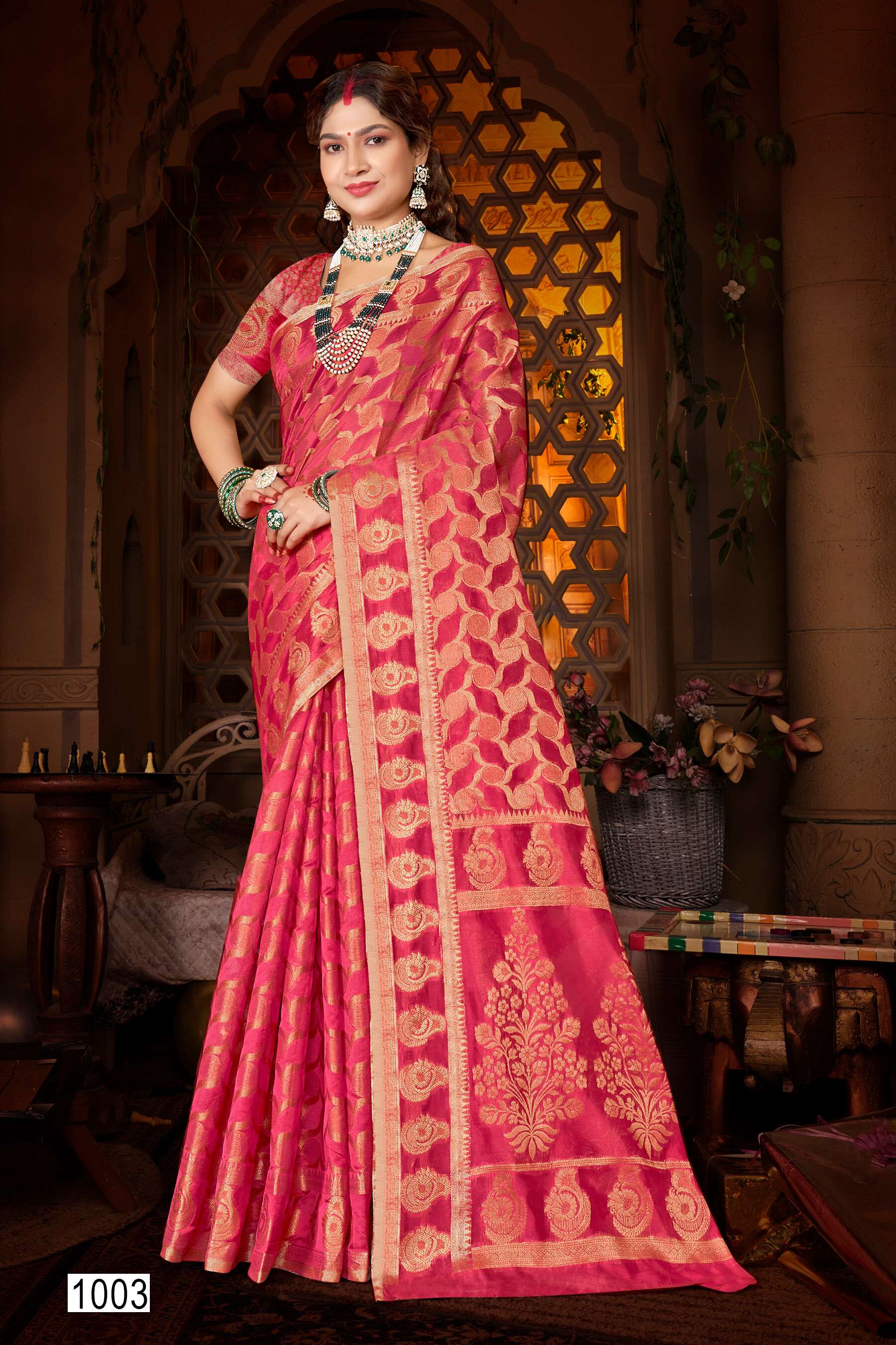 Saroj Madhubala Vol.6 Soft organza Wholesale catalog    