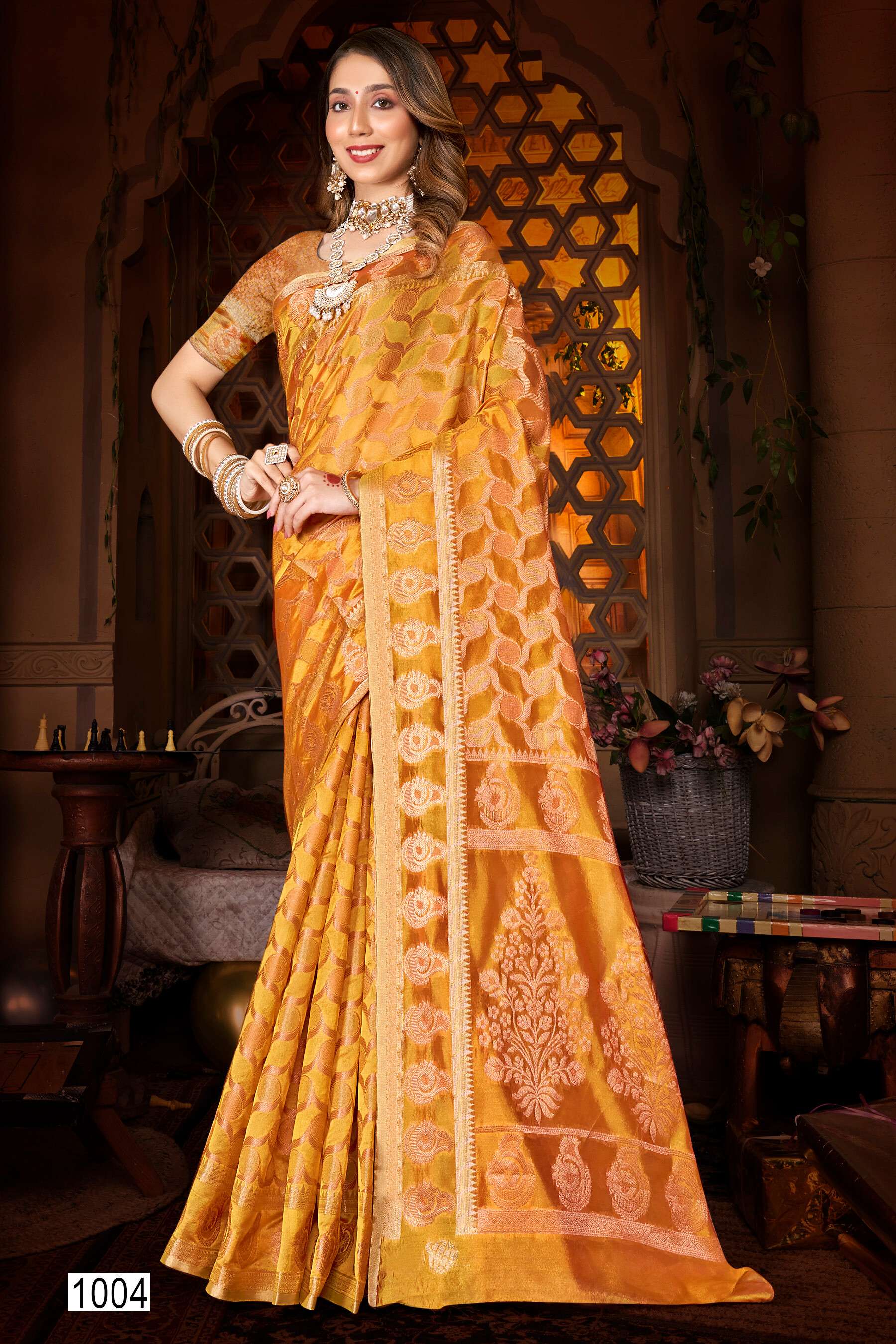 Saroj Madhubala Vol.6 Soft organza Wholesale catalog    