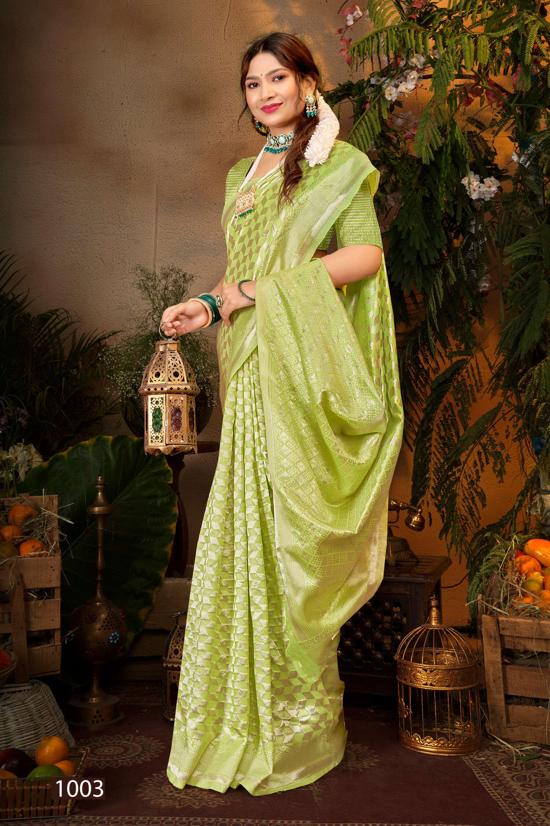Saroj Pankhudi vol.7 Soft cotton linen with heavy rich pallu Saree Wholesale catalog    