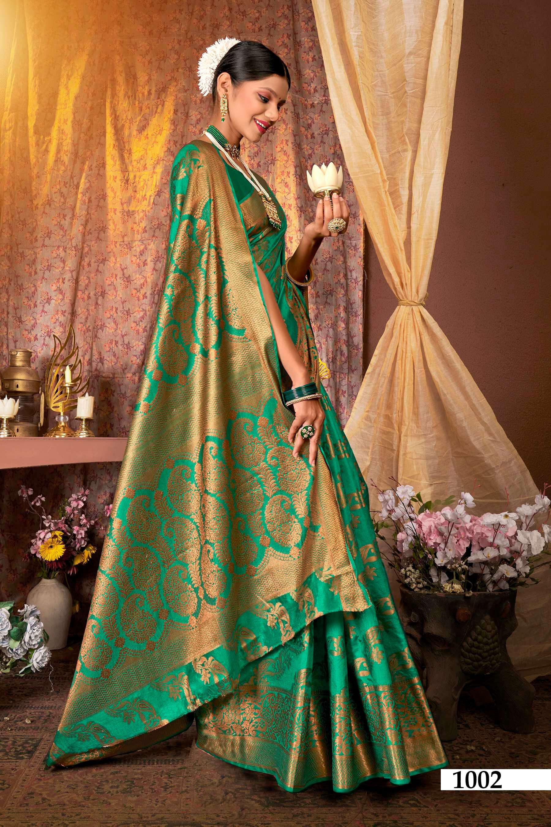Saroj Roop Shree vol.1 Soft dola silk  Saree Wholesale catalog    
