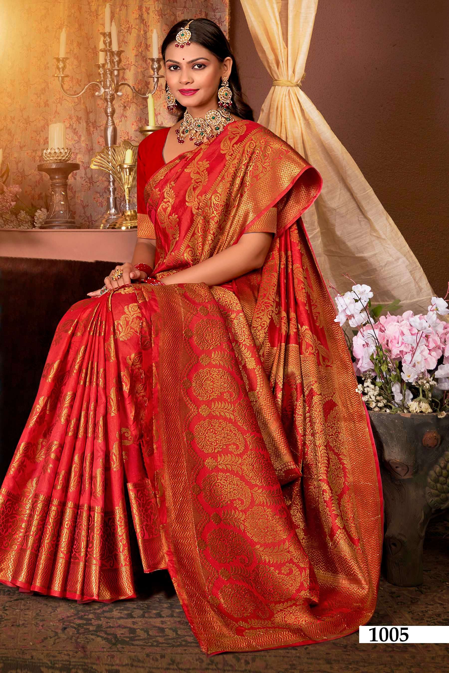 Saroj Roop Shree vol.1 Soft dola silk  Saree Wholesale catalog    