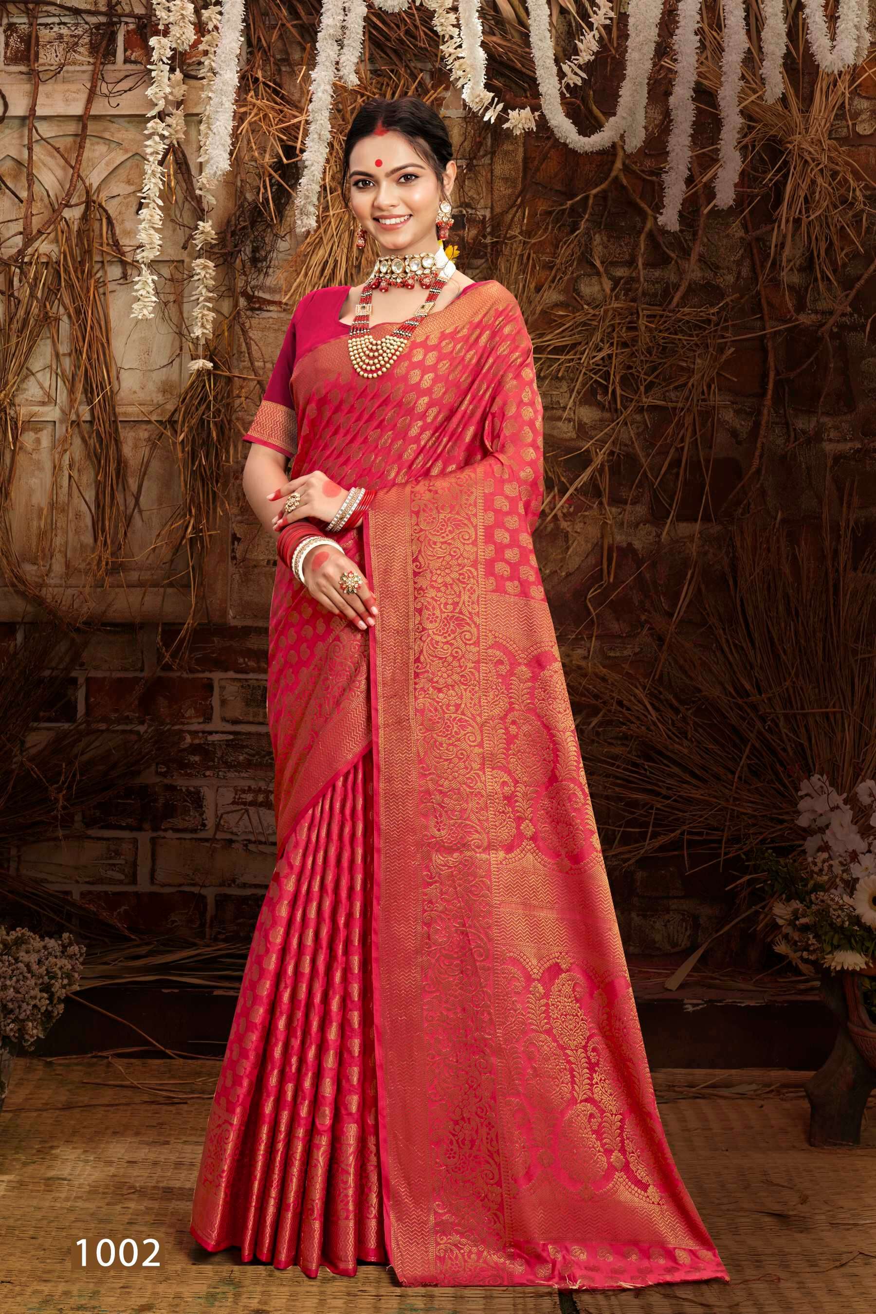 Saroj Roop Shree vol.2 Soft dola silk Saree Wholesale catalog    