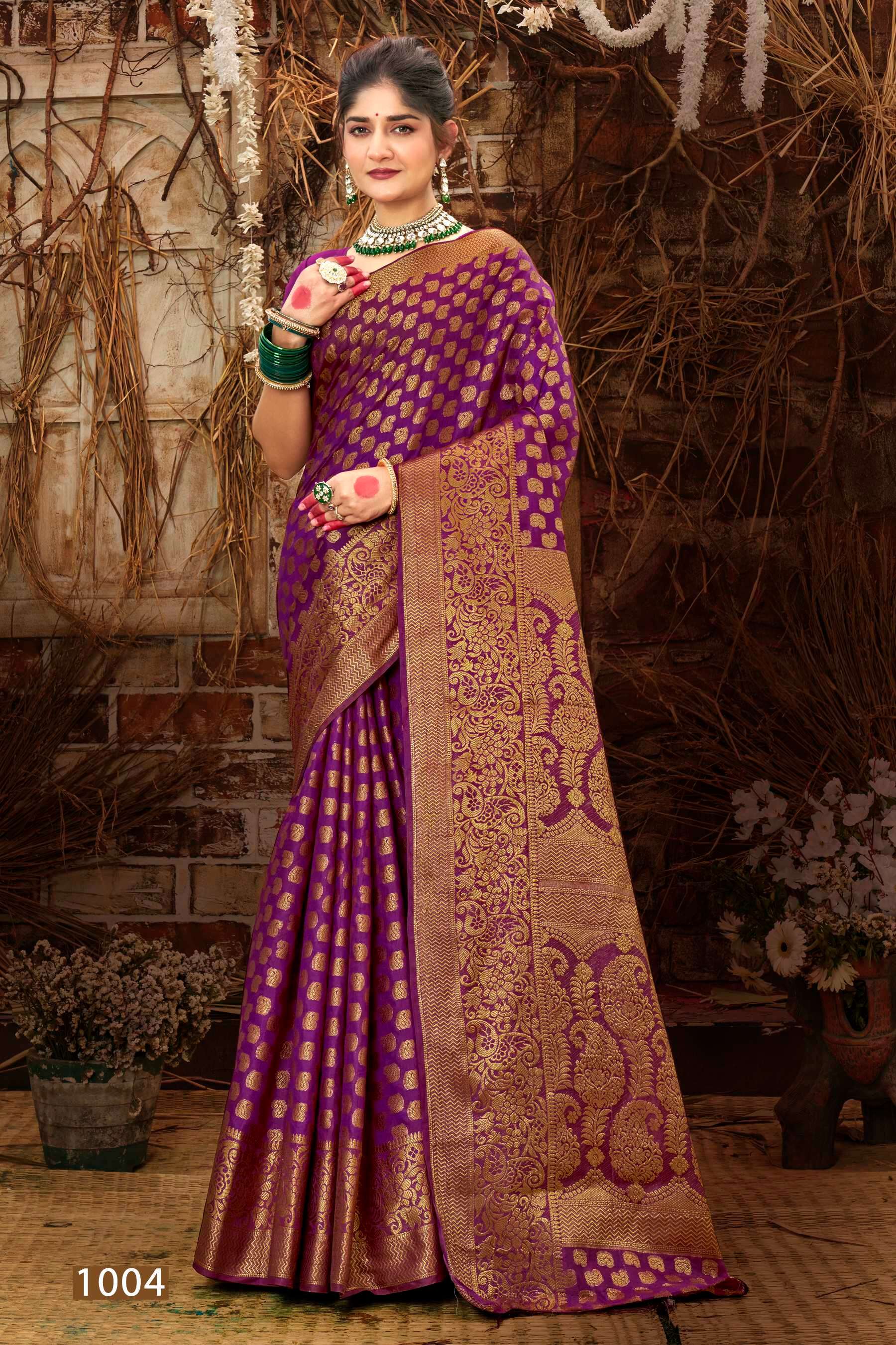 Saroj Roop Shree vol.2 Soft dola silk Saree Wholesale catalog    