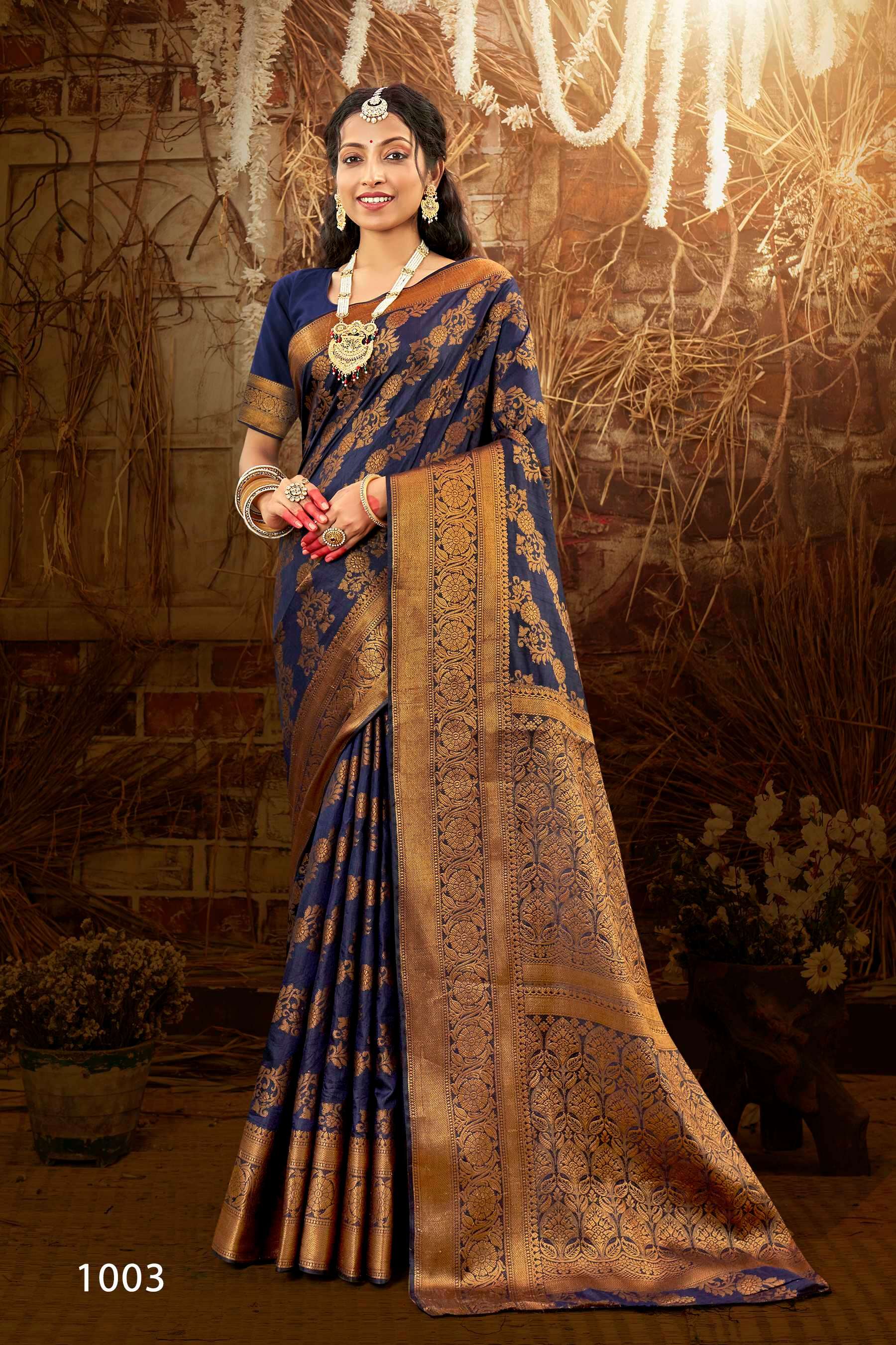 Saroj Roop Shree vol.3 Soft dola silk  Saree Wholesale catalog    