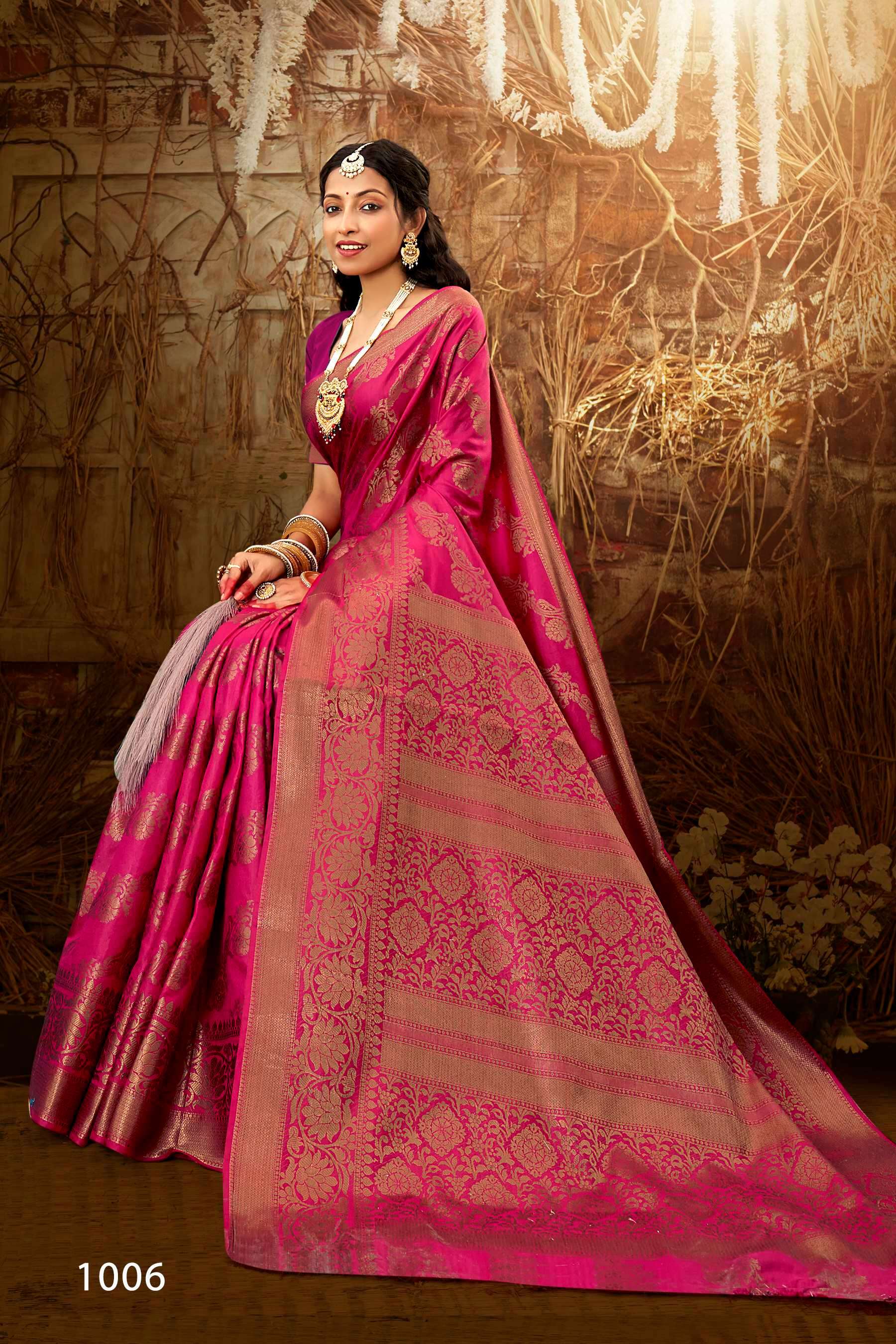 Saroj Roop Shree vol.3 Soft dola silk  Saree Wholesale catalog    