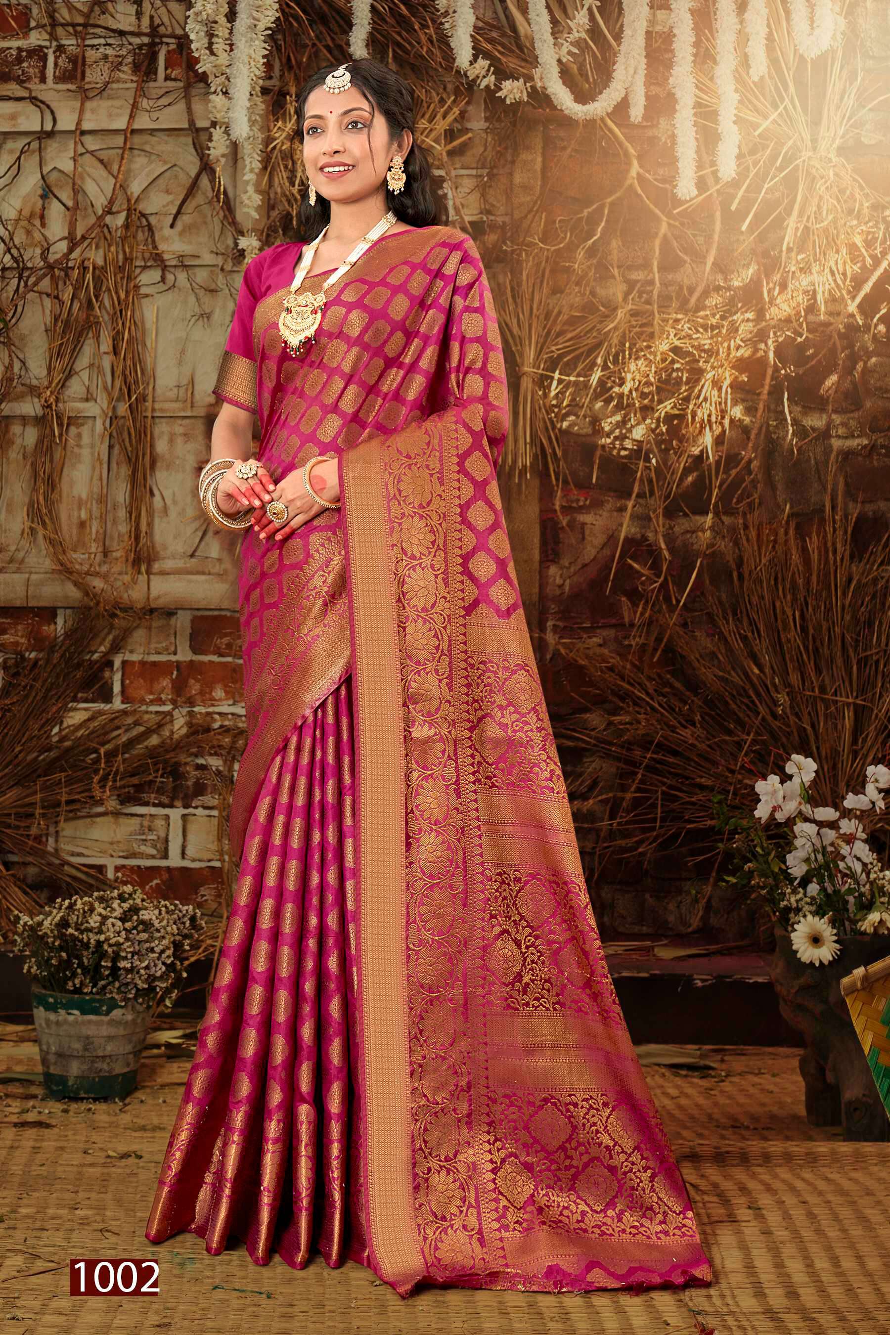 Saroj Roop Shree vol.4 Soft dola silk  Saree Wholesale catalog    