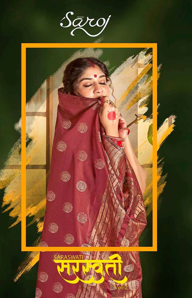 Saroj Sarswati Vol.2 Soft silk saree Saree Wholesale catalog    