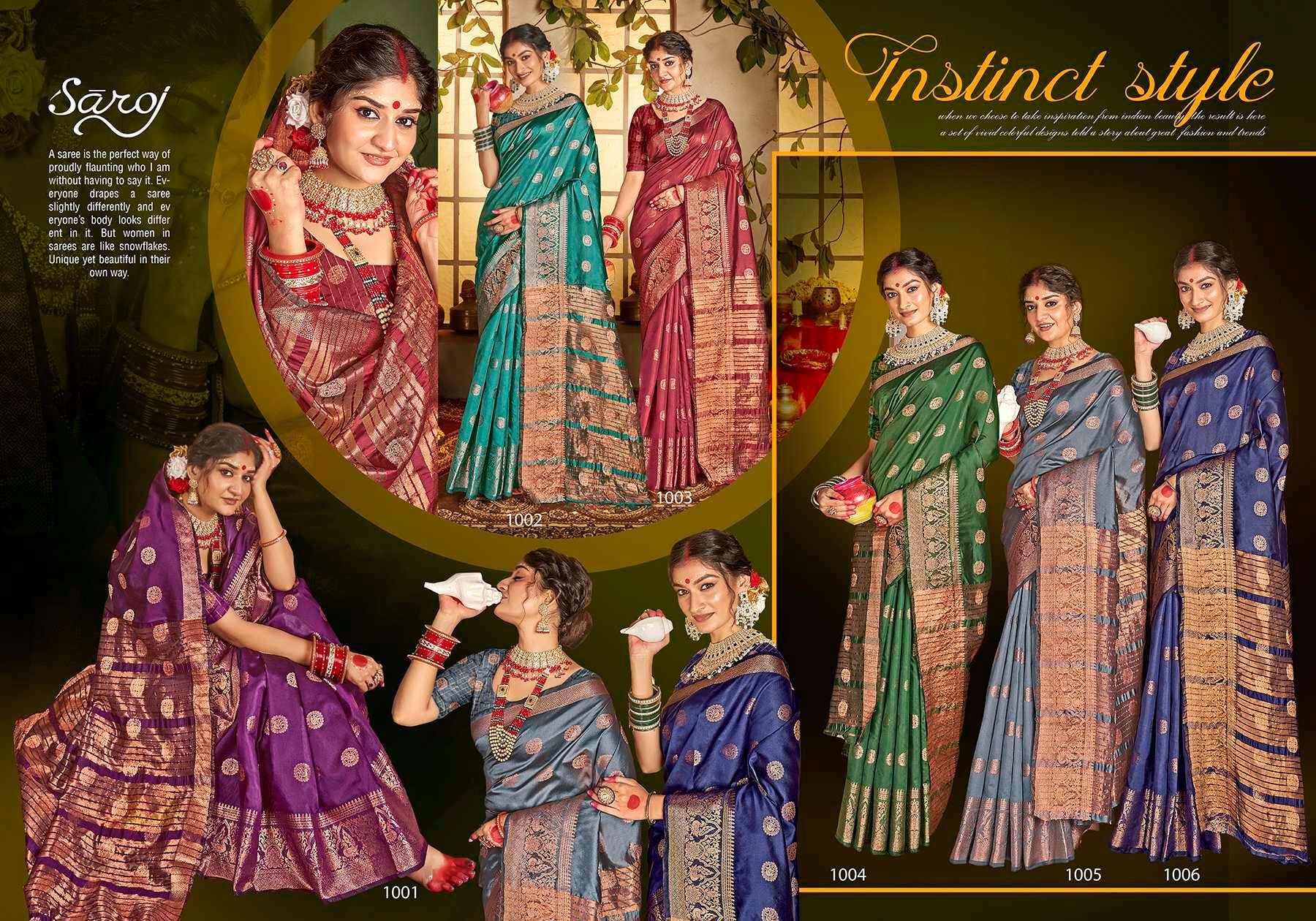 Saroj Sarswati Vol.2 Soft silk saree Saree Wholesale catalog    