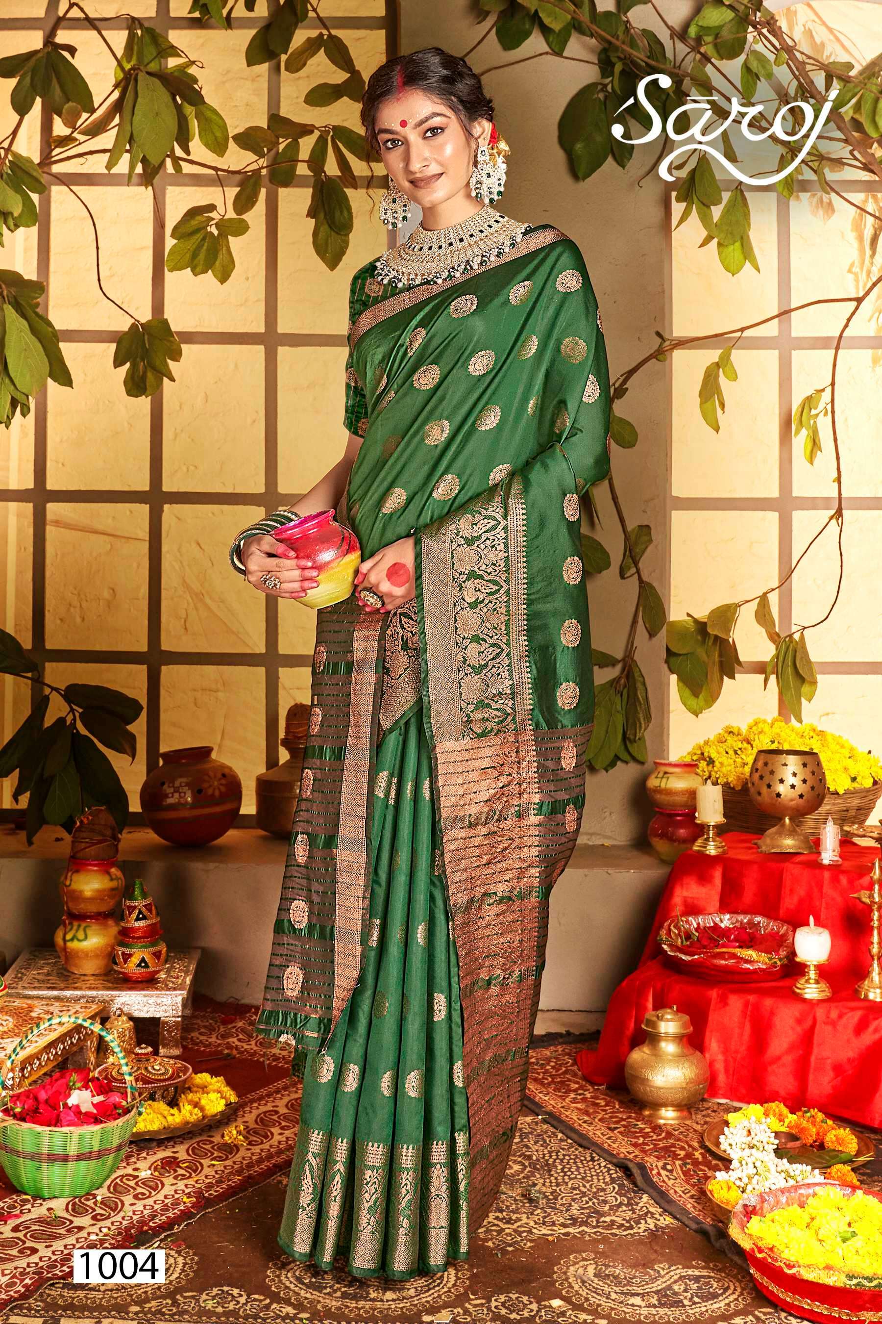 Saroj Sarswati Vol.2 Soft silk saree Saree Wholesale catalog    