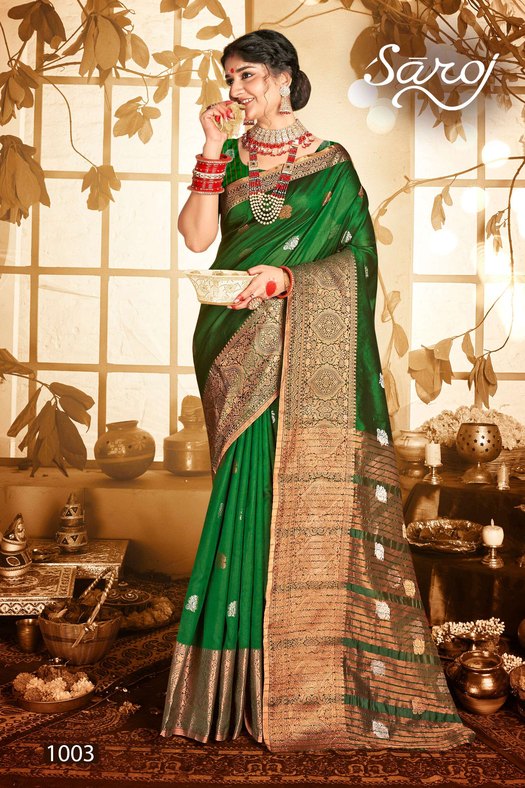 Saroj Sarswati Vol.3 Soft silk saree Saree Wholesale catalog    