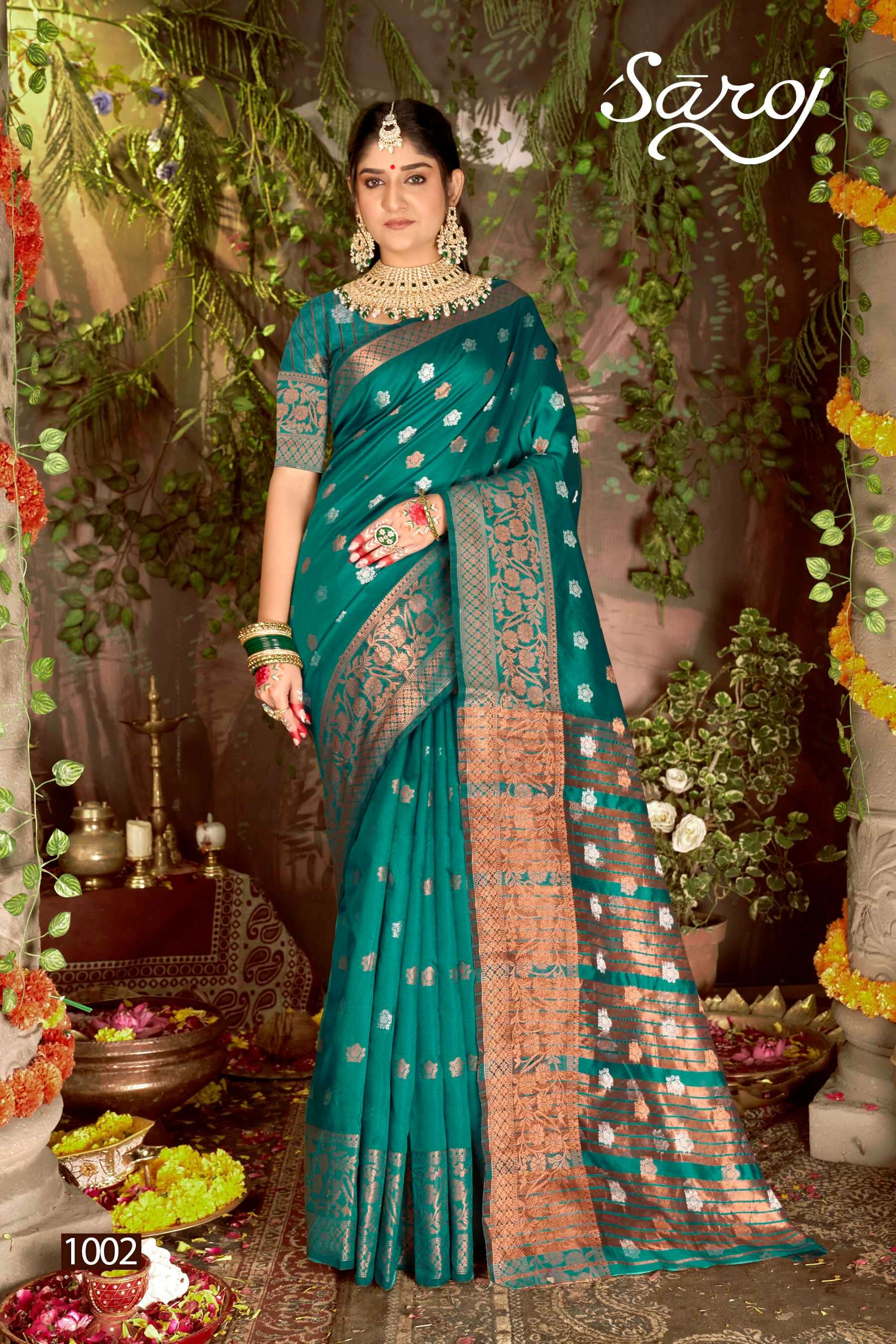 Saroj Sarswati Vol.4 Soft silk saree Saree Wholesale catalog    