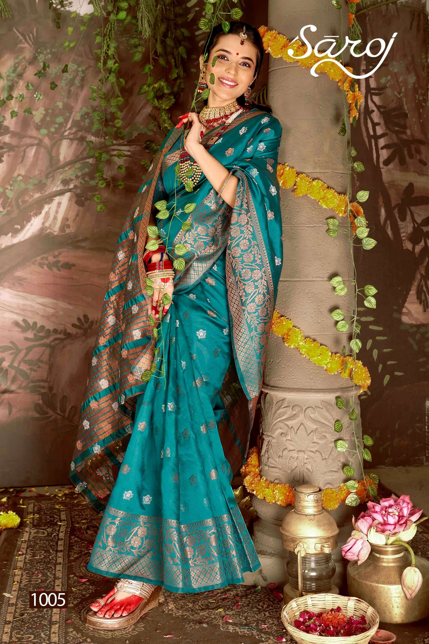 Saroj Sarswati Vol.4 Soft silk saree Saree Wholesale catalog    