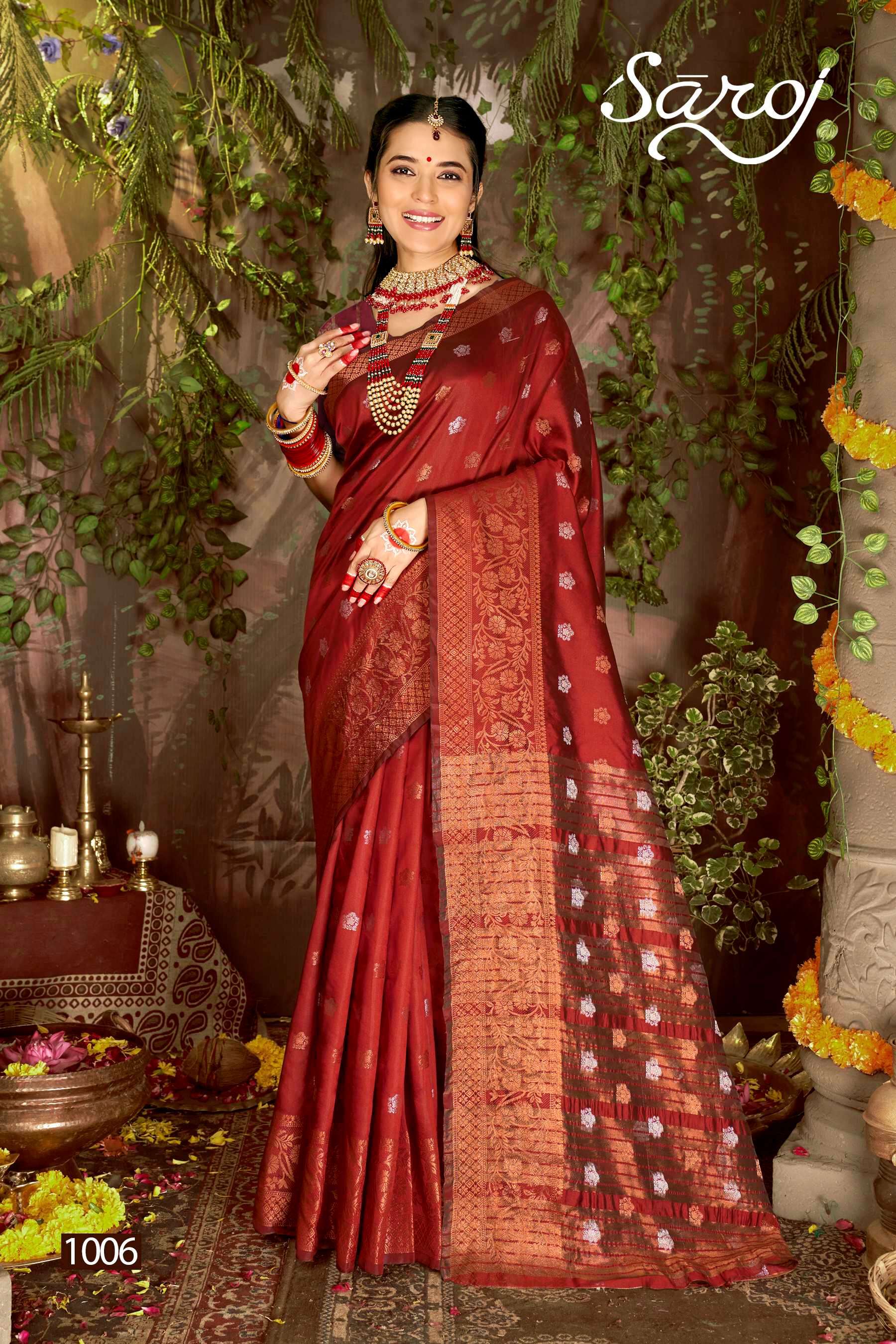 Saroj Sarswati Vol.4 Soft silk saree Saree Wholesale catalog    