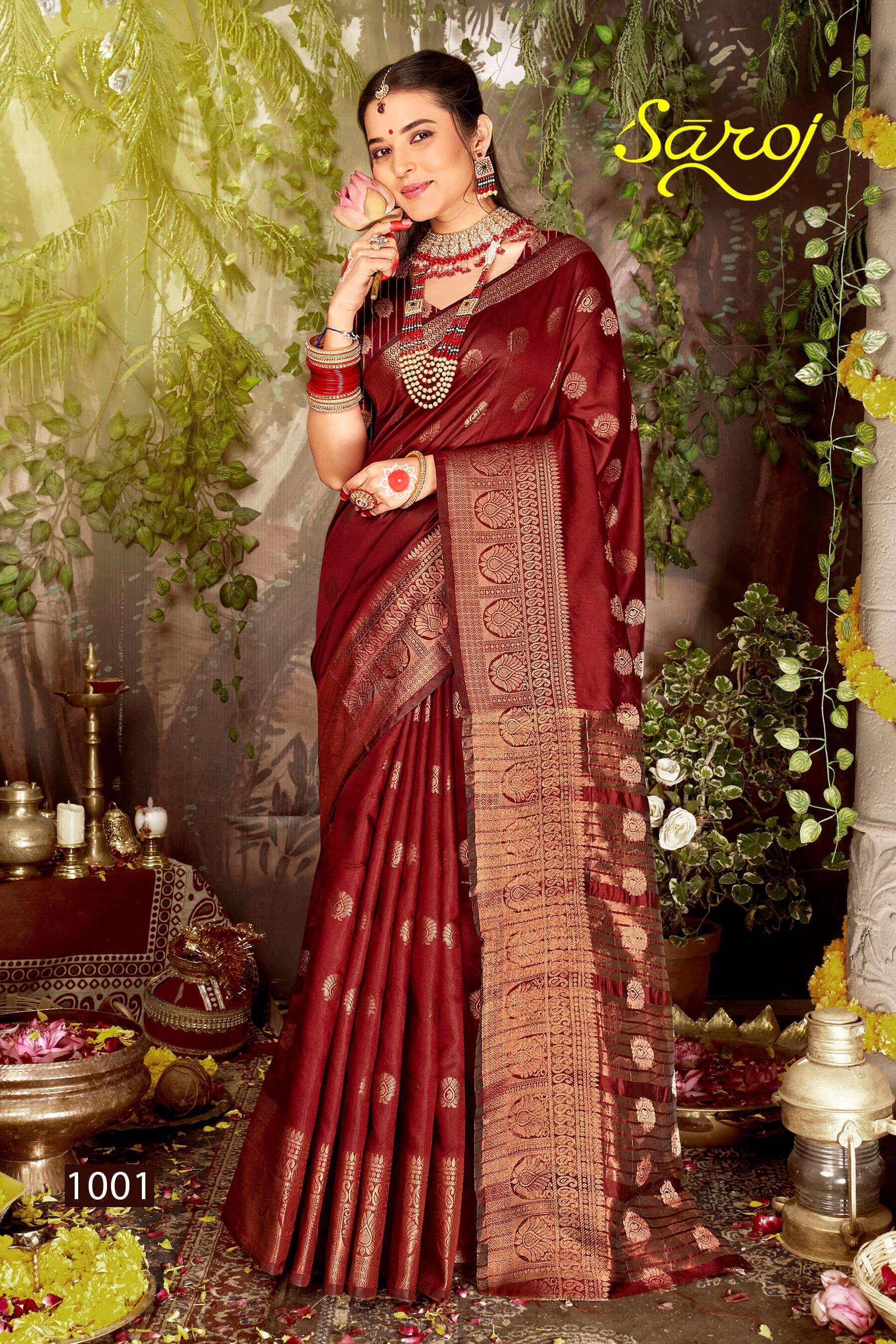 Saroj Sarswati Vol.5 Soft silk saree Saree Wholesale catalog    