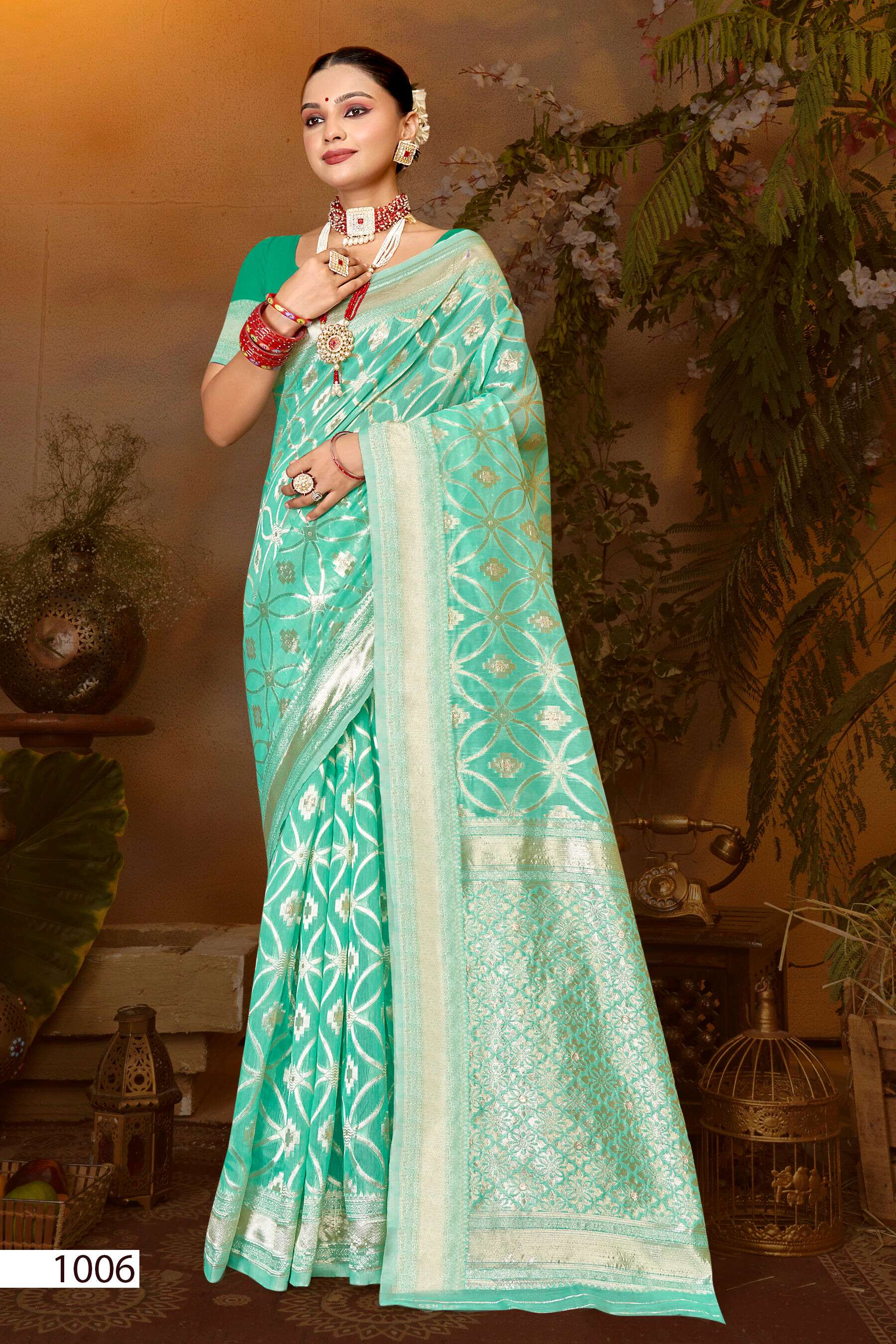 Saroj Virasat Cotton vol.5  Soft cotton with heavy rich pallu Wholesale catalog    