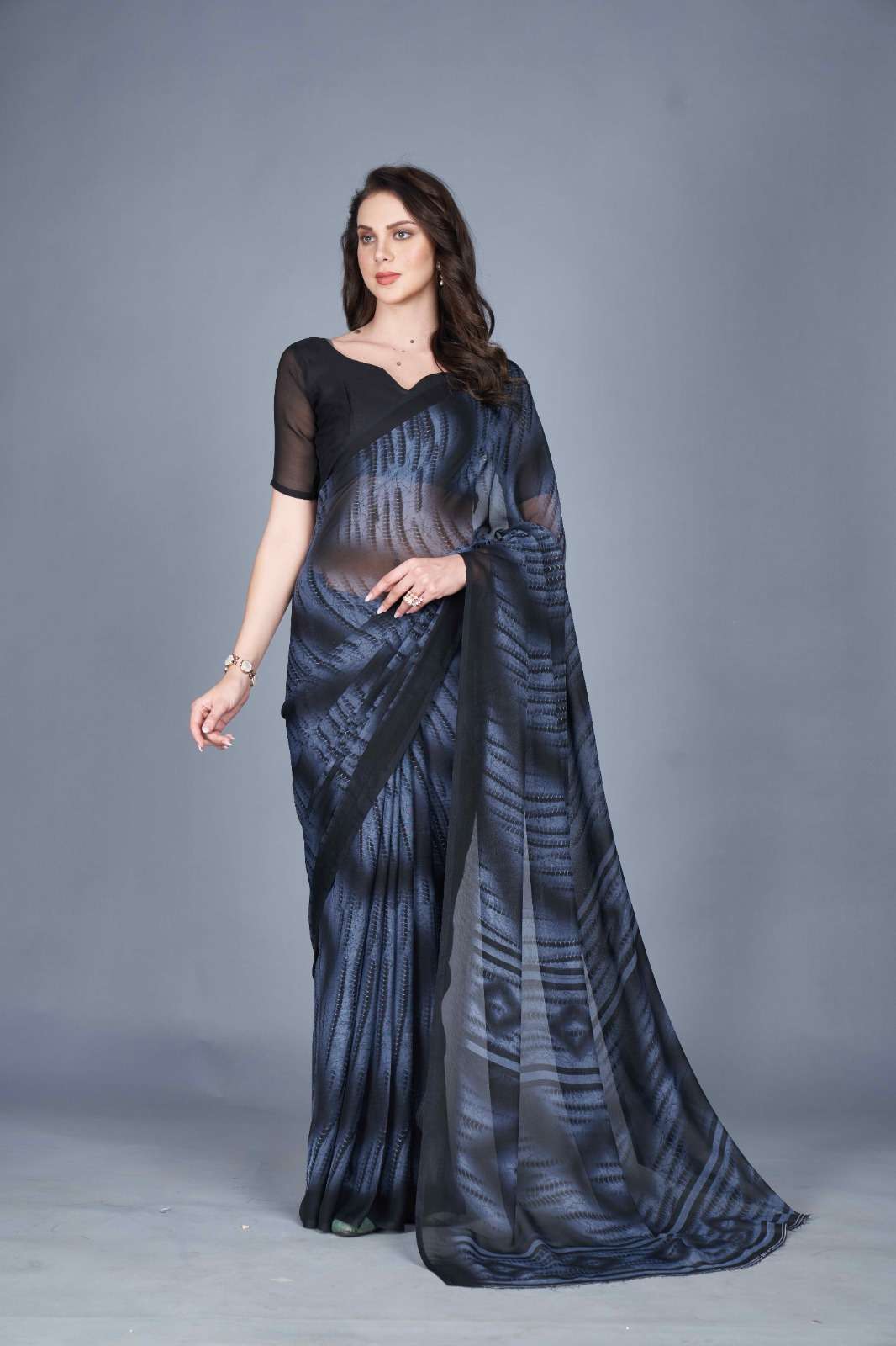 Shibori 9006 Saree Wholesale catalog