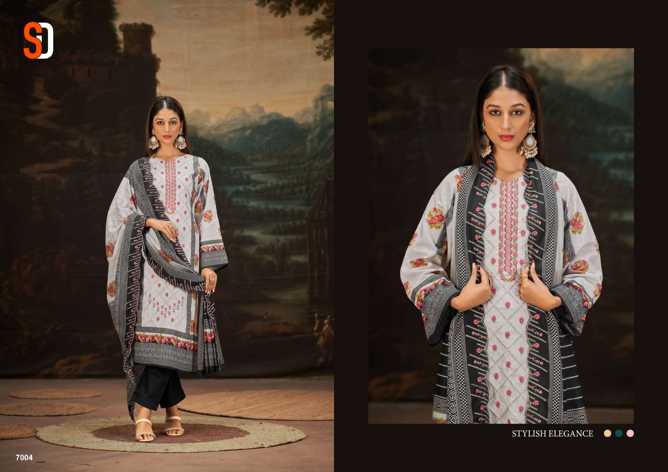 Shraddha Bin Saeed Lawn Collection Vol 7 Nx Pakistani Suit Wholesale catalog