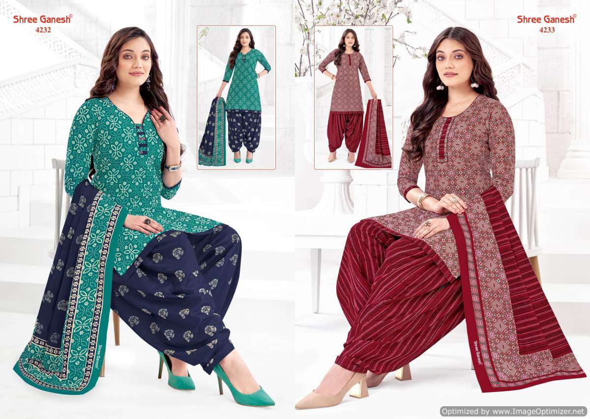 Shree Ganesh Hansika Vol-22 – Kurti Pant With Dupatta - Wholesale Catalog