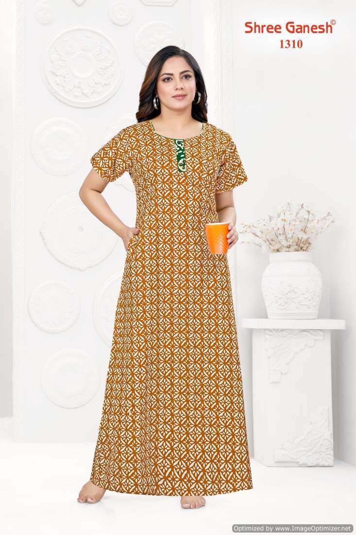 Shree Ganesh Kavya Nighties Vol-3 – Readymade - Wholesale Catalog