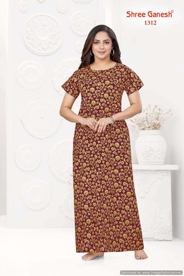 Shree Ganesh Kavya Nighties Vol-3 – Readymade - Wholesale Catalog