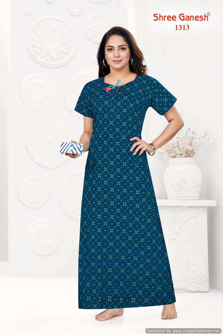 Shree Ganesh Kavya Nighties Vol-3 – Readymade - Wholesale Catalog