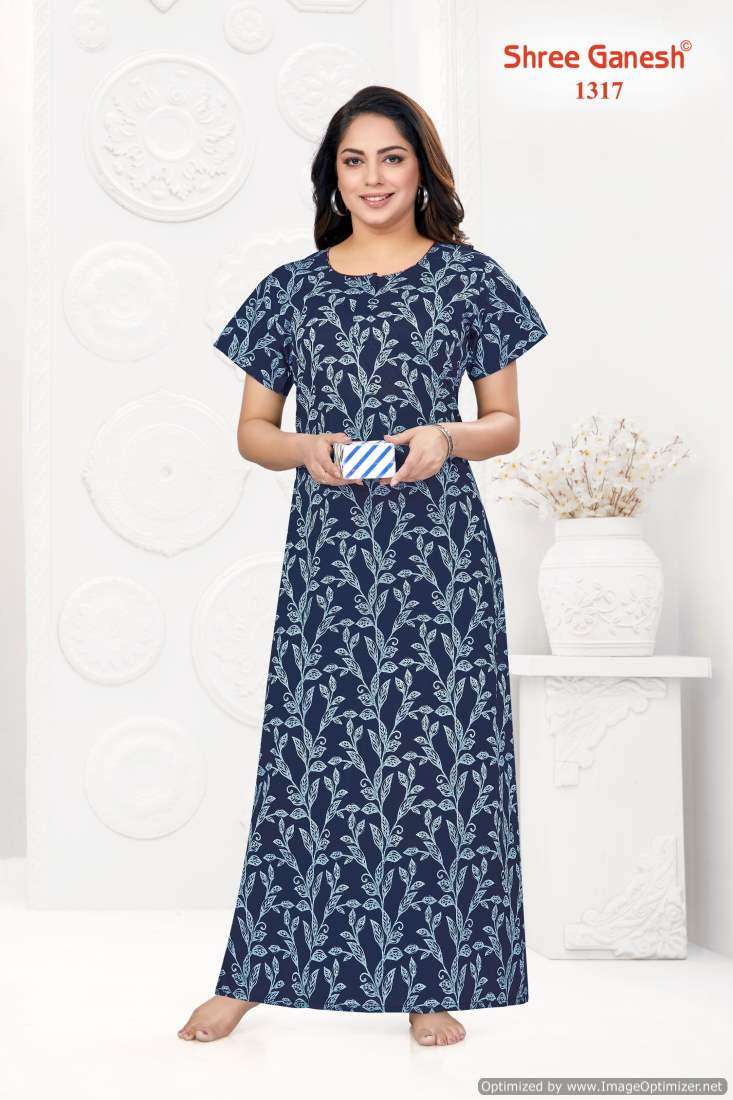 Shree Ganesh Kavya Nighties Vol-3 – Readymade - Wholesale Catalog