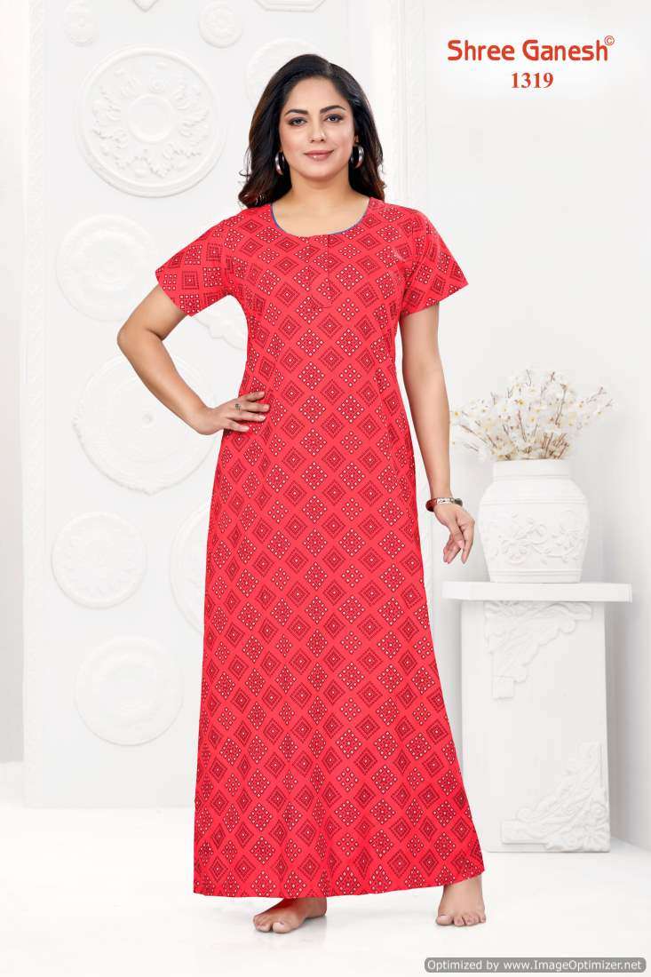 Shree Ganesh Kavya Nighties Vol-3 – Readymade - Wholesale Catalog