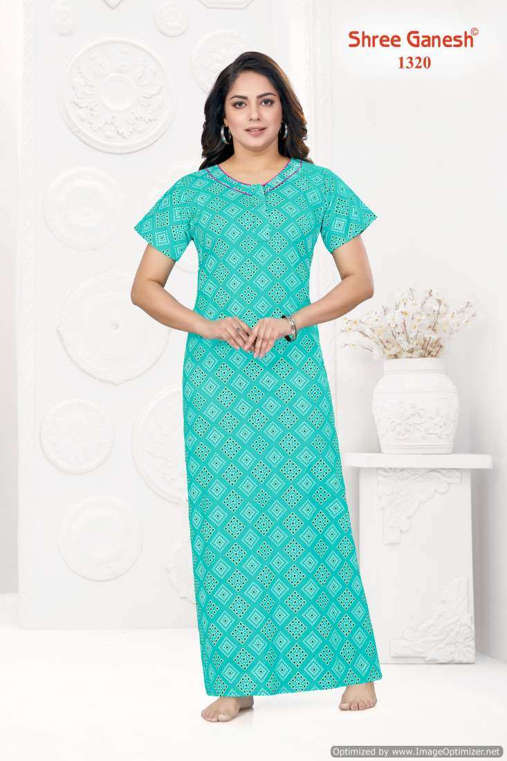 Shree Ganesh Kavya Nighties Vol-3 – Readymade - Wholesale Catalog