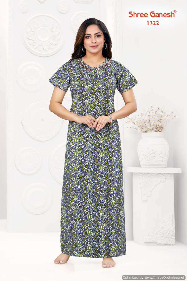 Shree Ganesh Kavya Nighties Vol-3 – Readymade - Wholesale Catalog
