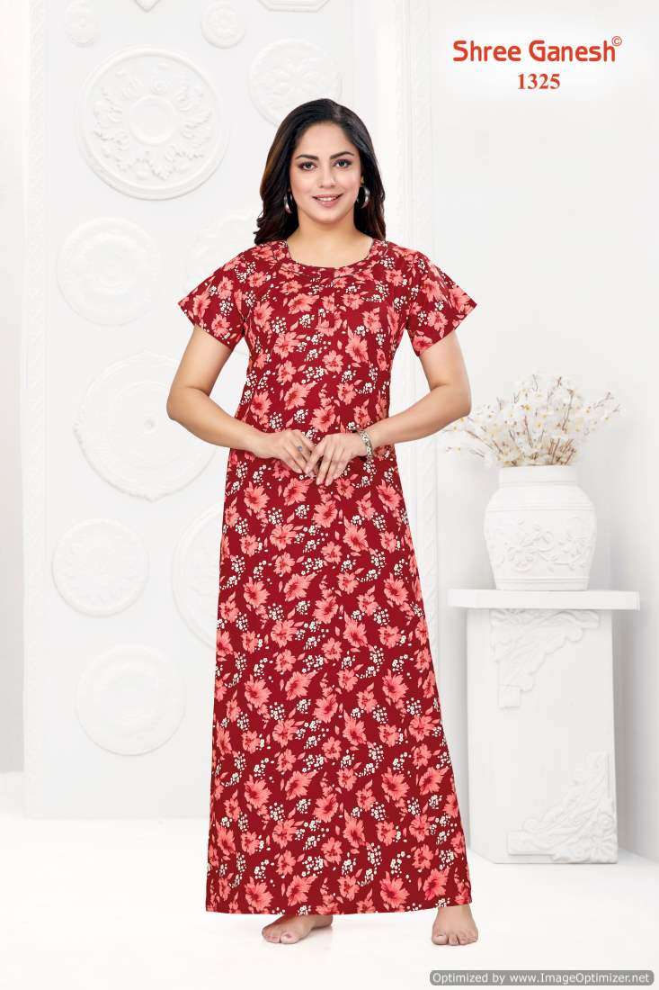 Shree Ganesh Kavya Nighties Vol-3 – Readymade - Wholesale Catalog