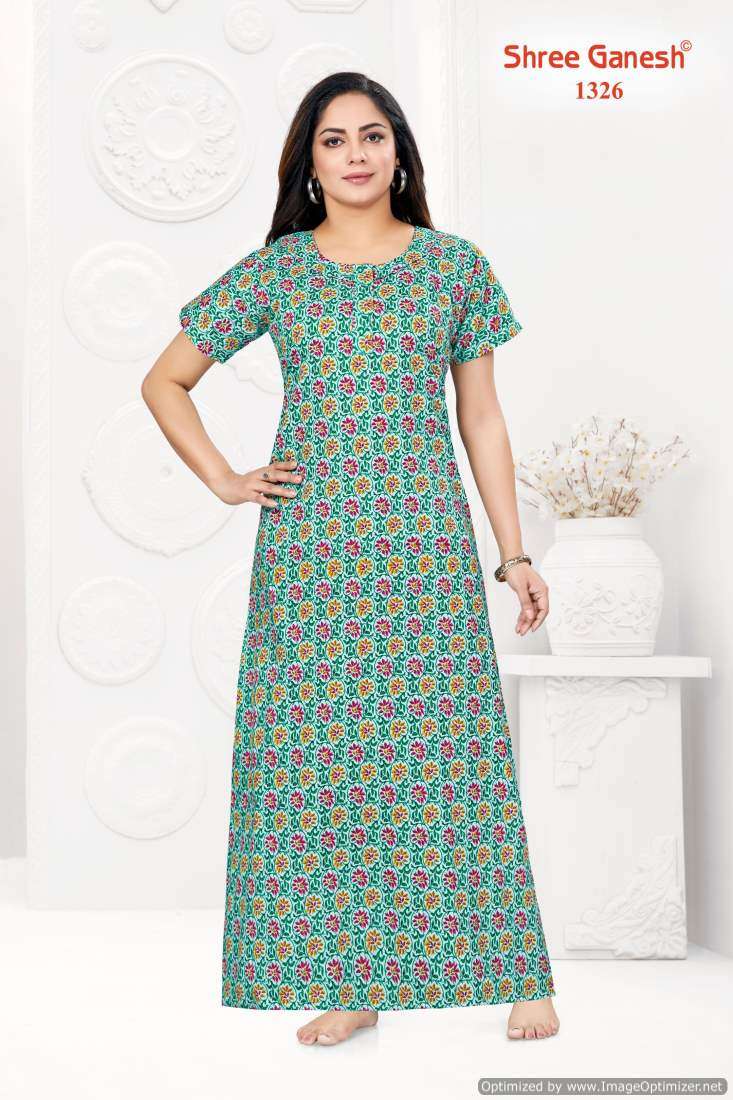 Shree Ganesh Kavya Nighties Vol-3 – Readymade - Wholesale Catalog