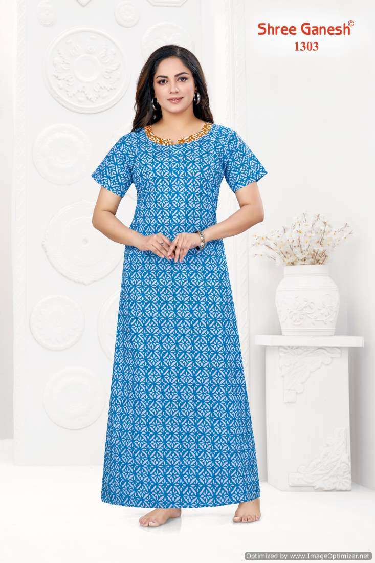 Shree Ganesh Kavya Nighties Vol-3 – Readymade - Wholesale Catalog