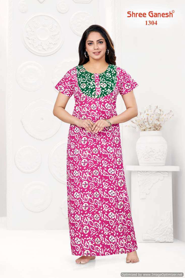 Shree Ganesh Kavya Nighties Vol-3 – Readymade - Wholesale Catalog