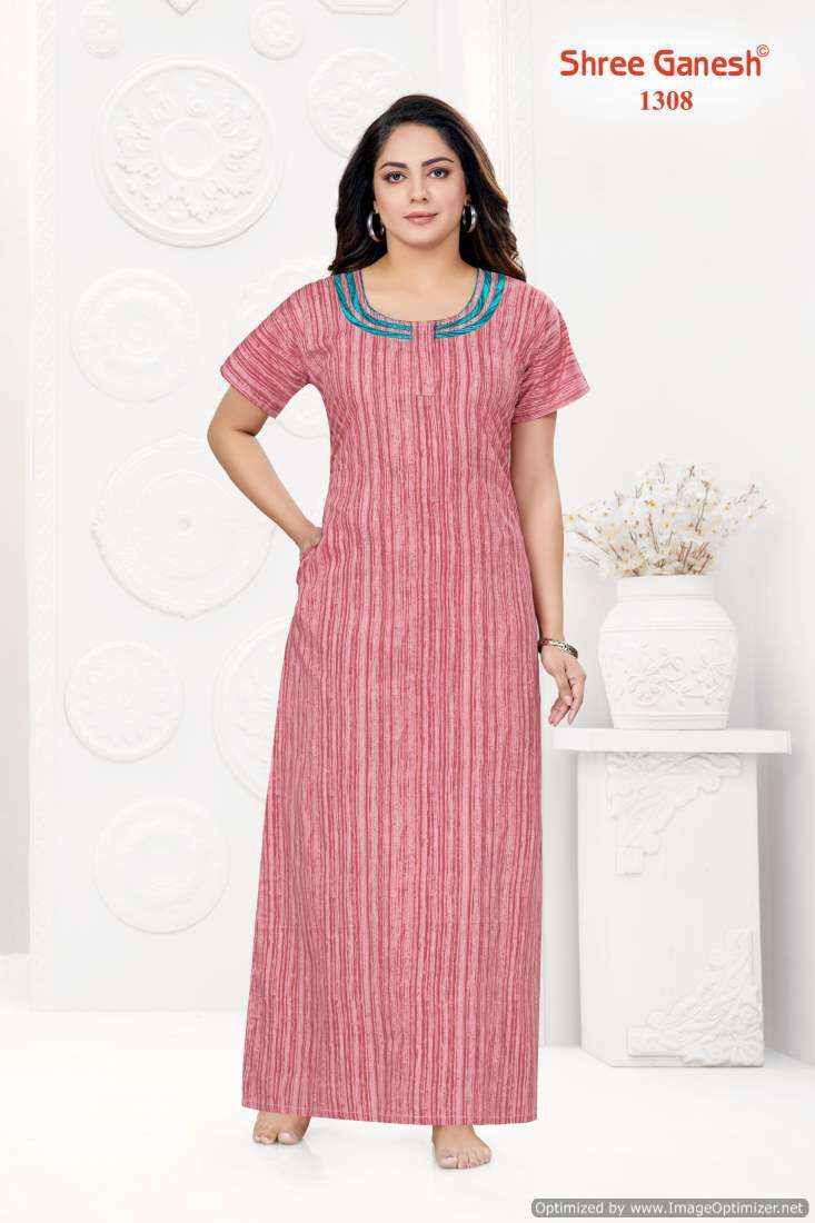 Shree Ganesh Kavya Nighties Vol-3 – Readymade - Wholesale Catalog