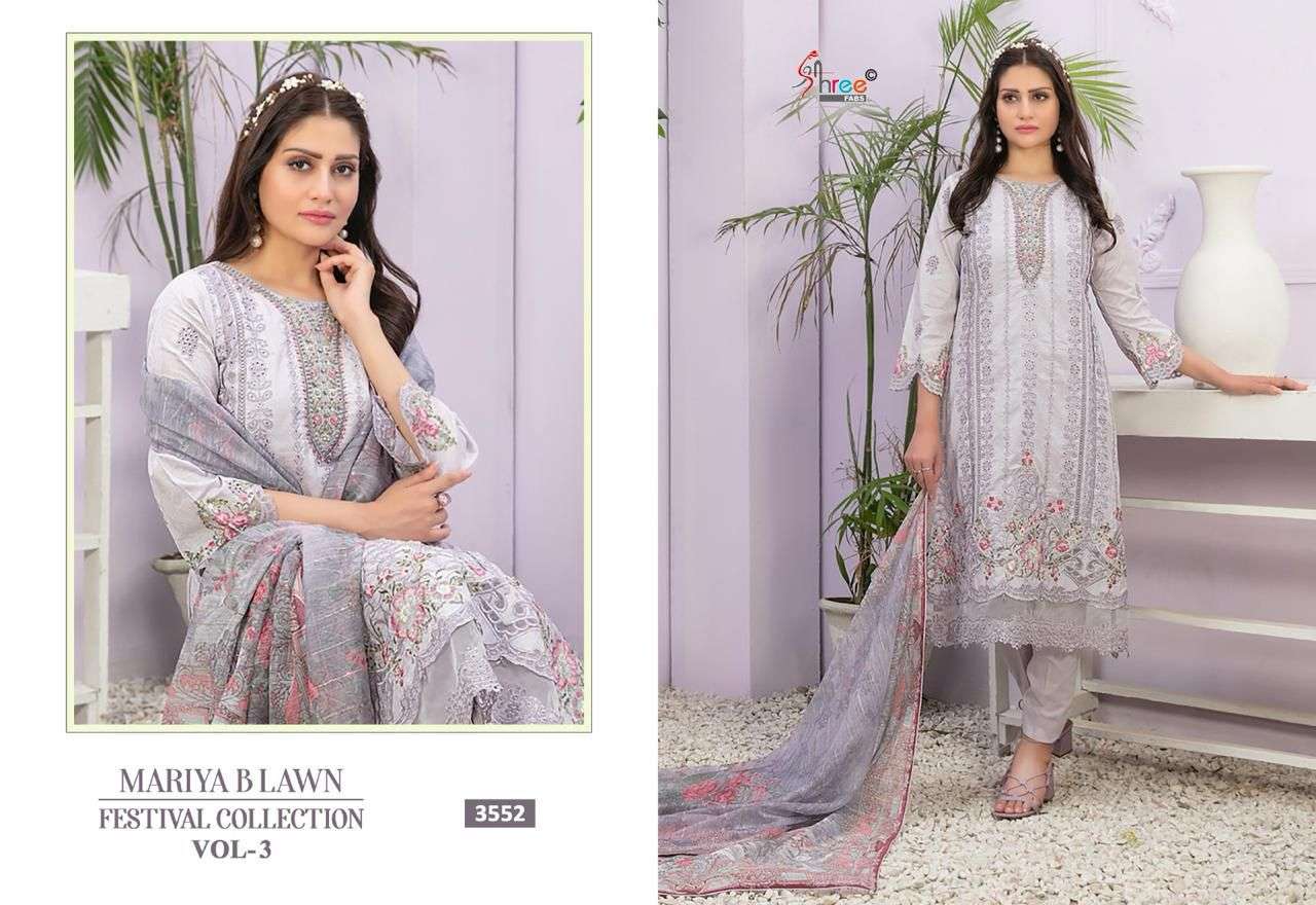 Shree Mariya B Vol 3 Cotton Dupatta Salwar Suit Wholesale catalog
